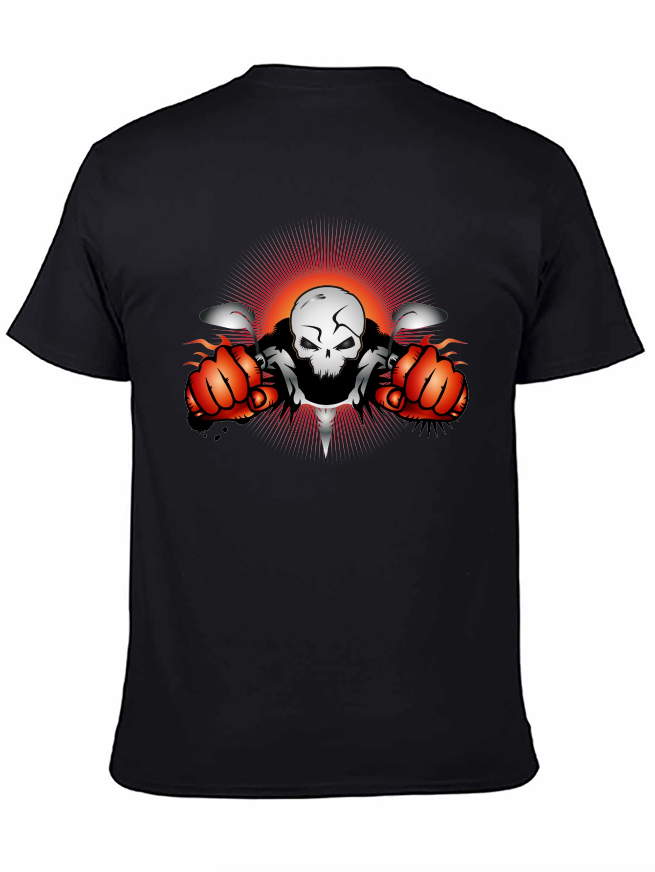 Skull Biker T-Shirt - Ride or Die Tee