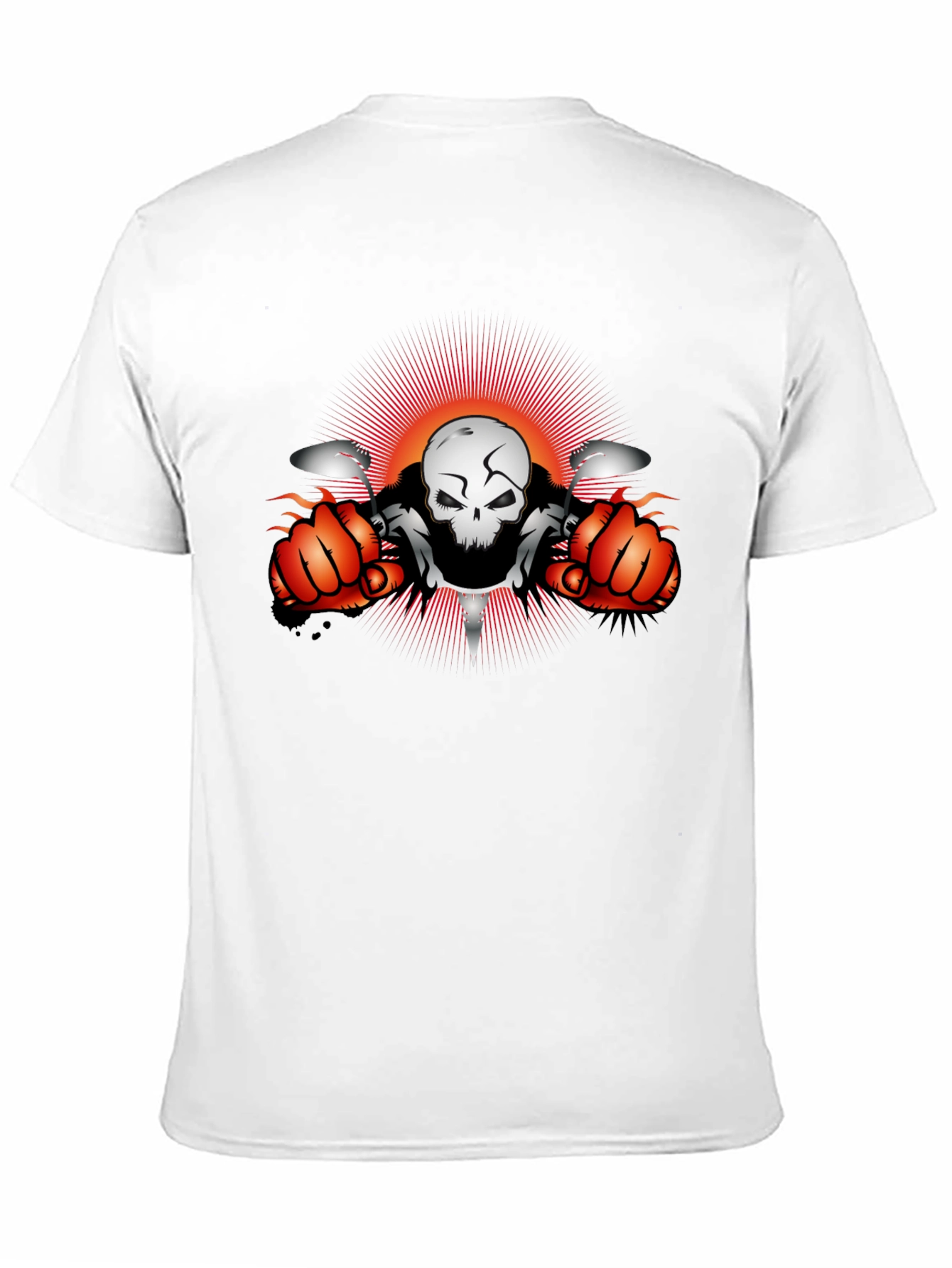 Skull Biker T-Shirt - Ride or Die Tee