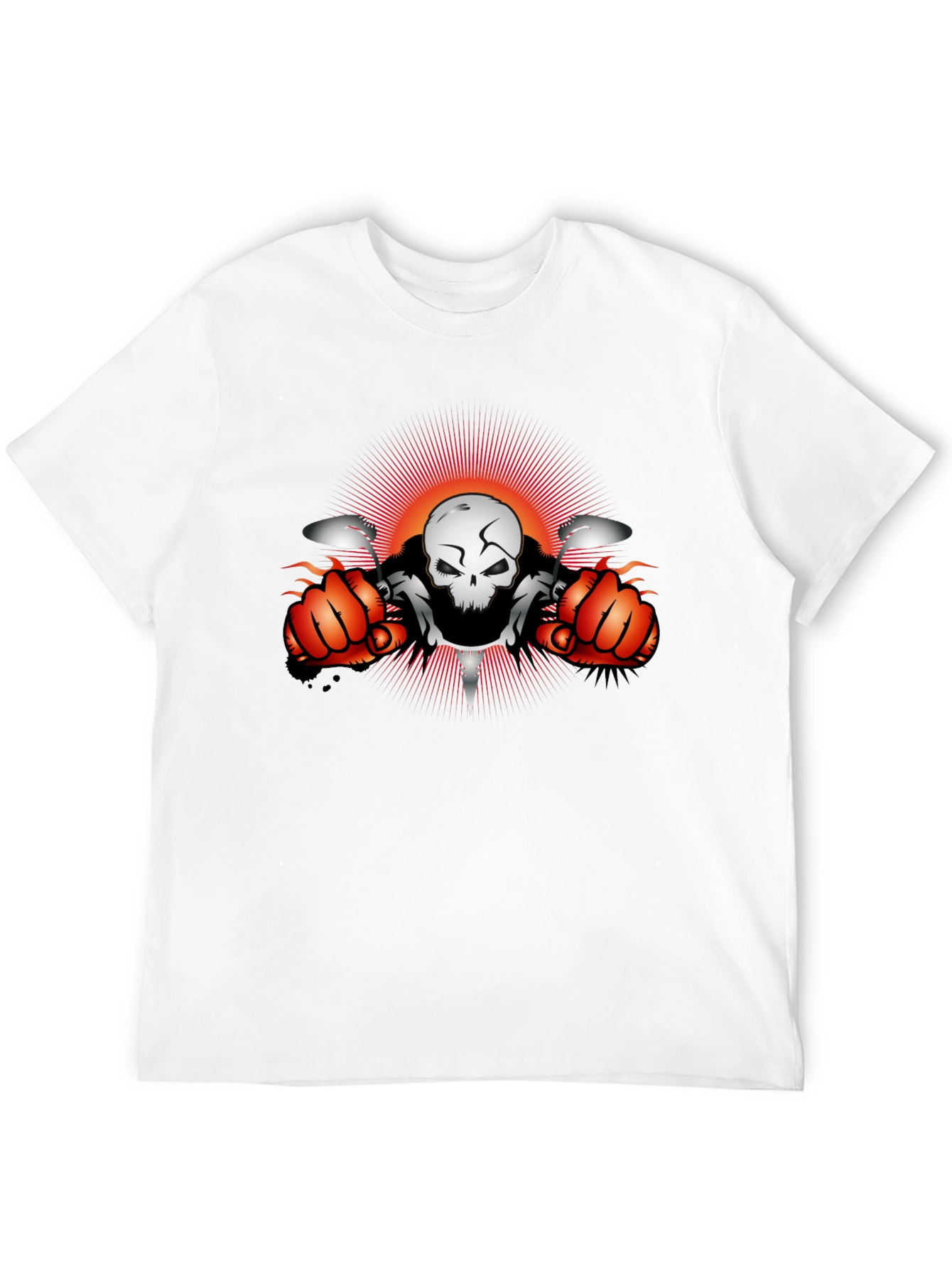 Skull Biker T-Shirt - Ride or Die Tee