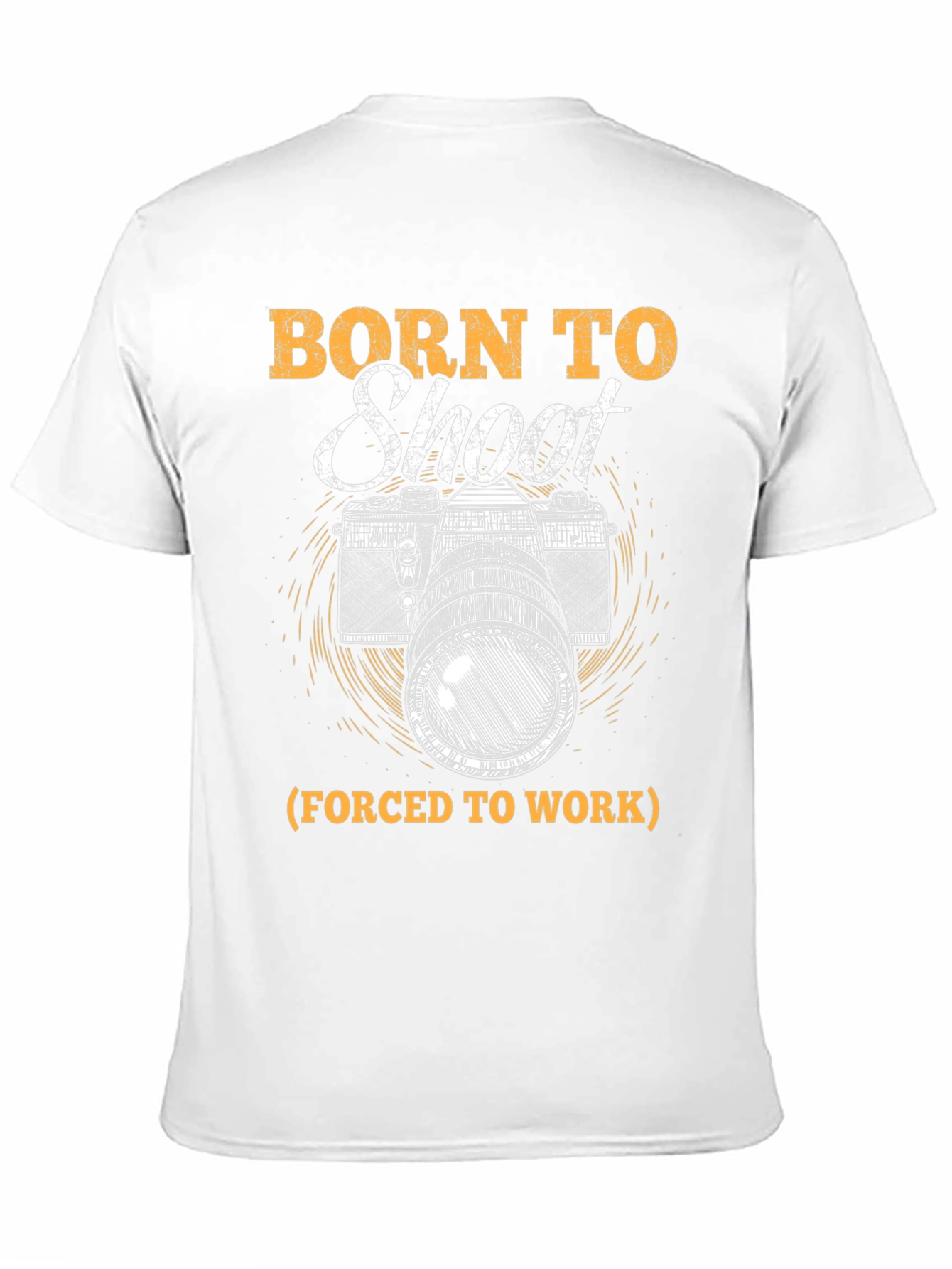 Born to Shoot Camera Graphic Tee