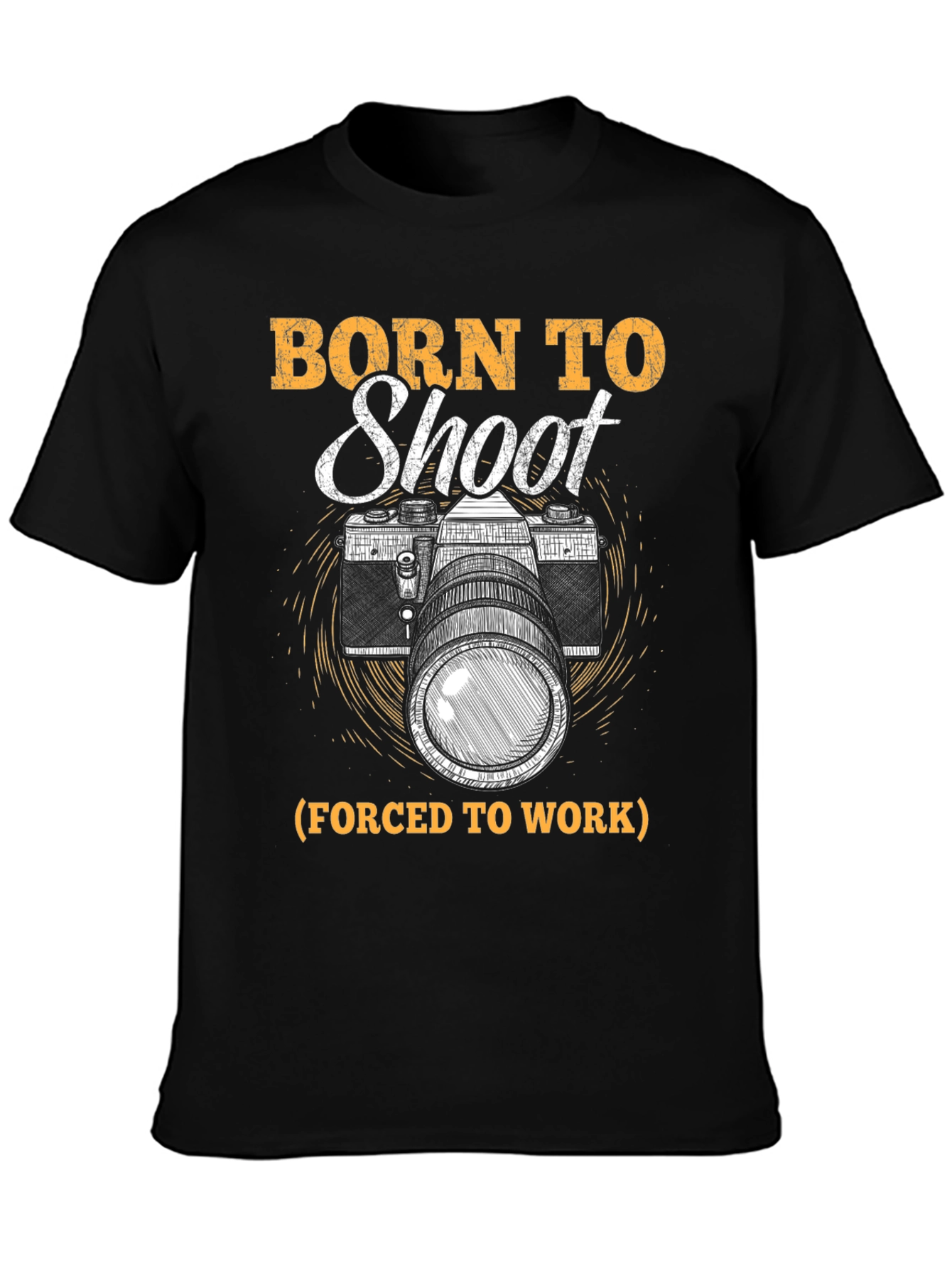 Born to Shoot Camera Graphic Tee