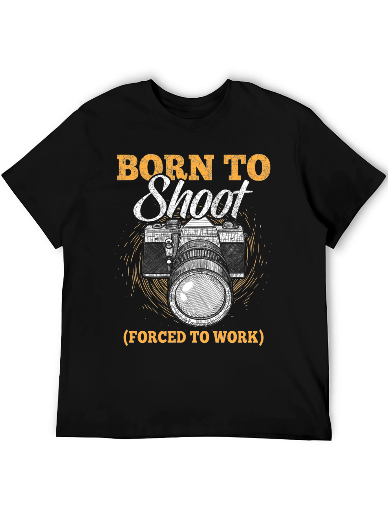 Born to Shoot Camera Graphic Tee