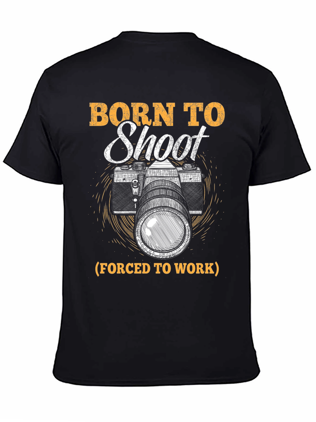 Born to Shoot Camera Graphic Tee