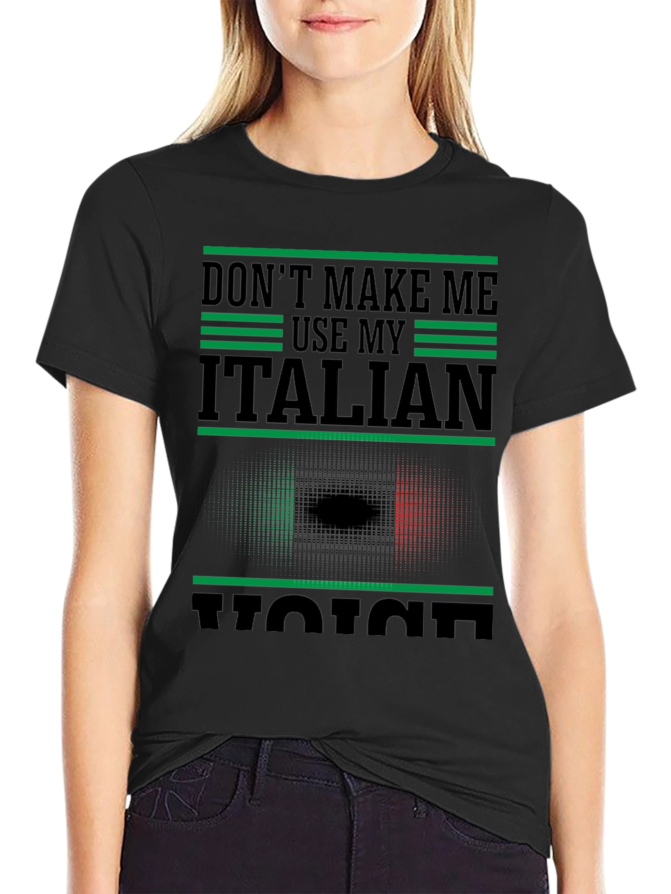 Italian Voice T-Shirt - Novelty Graphic Tee