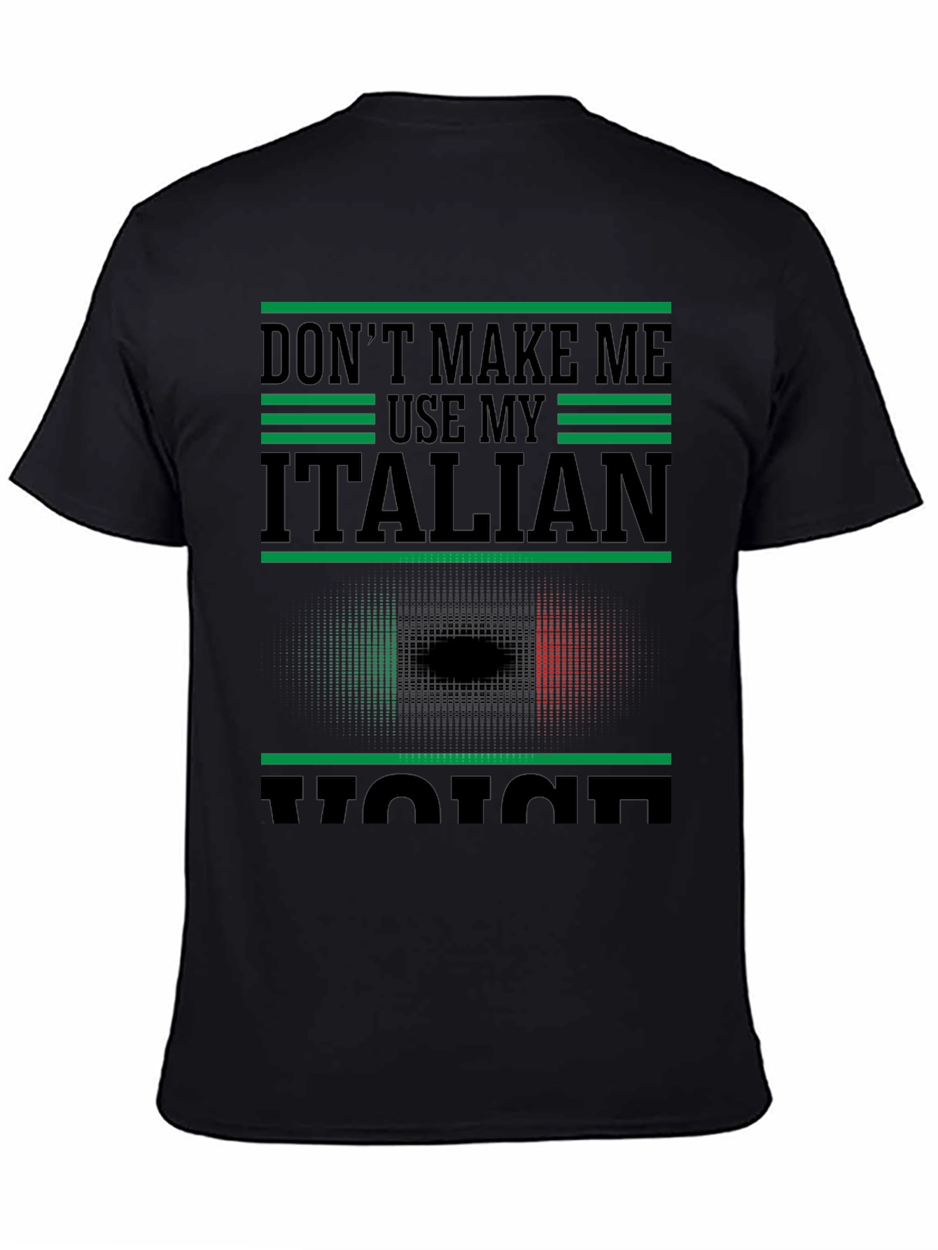 Italian Voice T-Shirt - Novelty Graphic Tee