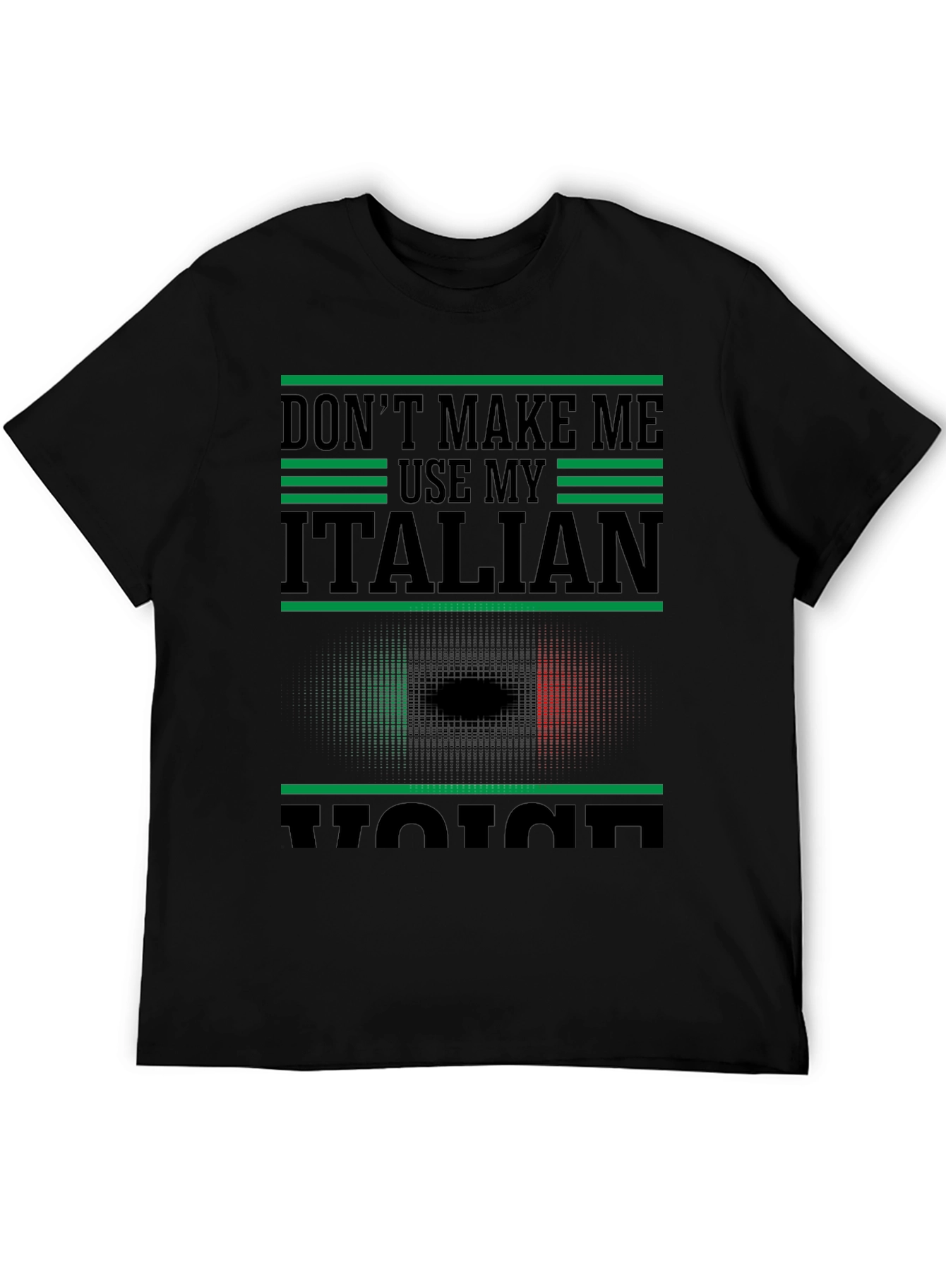 Italian Voice T-Shirt - Novelty Graphic Tee