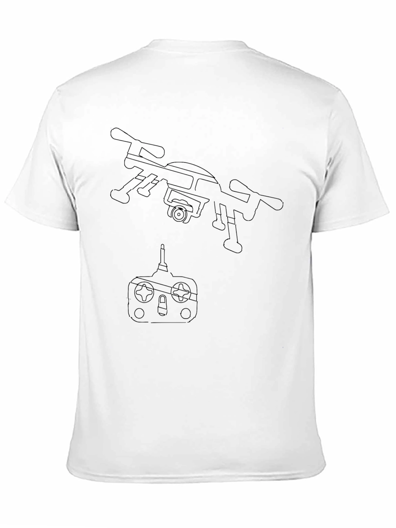 Drone Graphic Tee - Fly High in Style