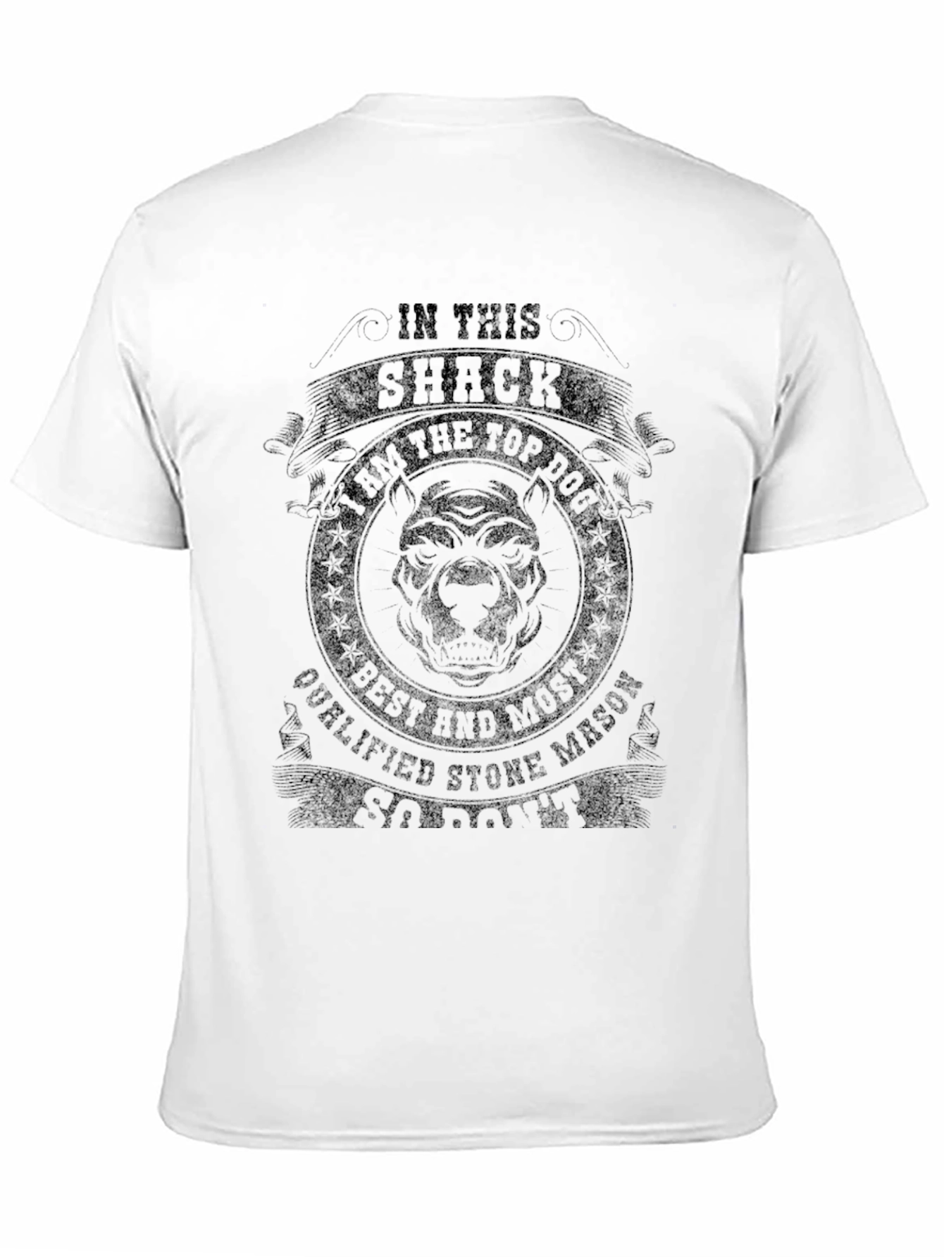 In This Shack Top Dog Graphic T-Shirt