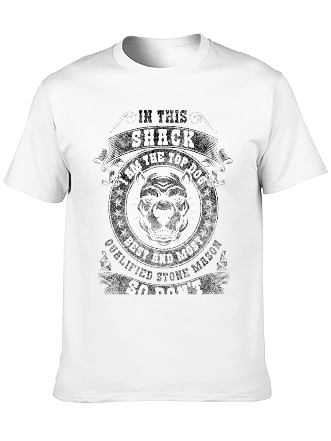 In This Shack Top Dog Graphic T-Shirt