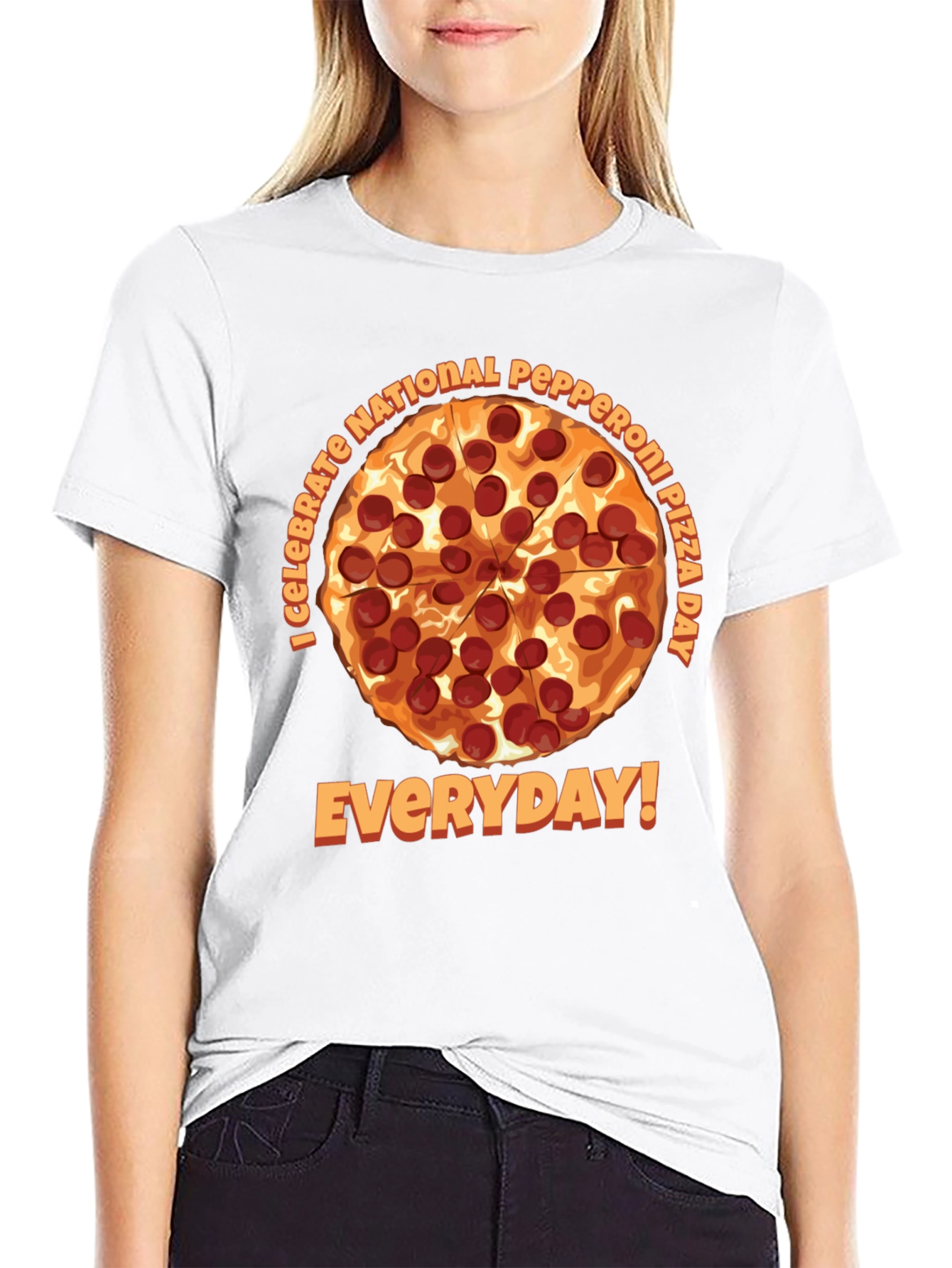 Pepperoni Pizza Day T-Shirt - Everyday Celebration