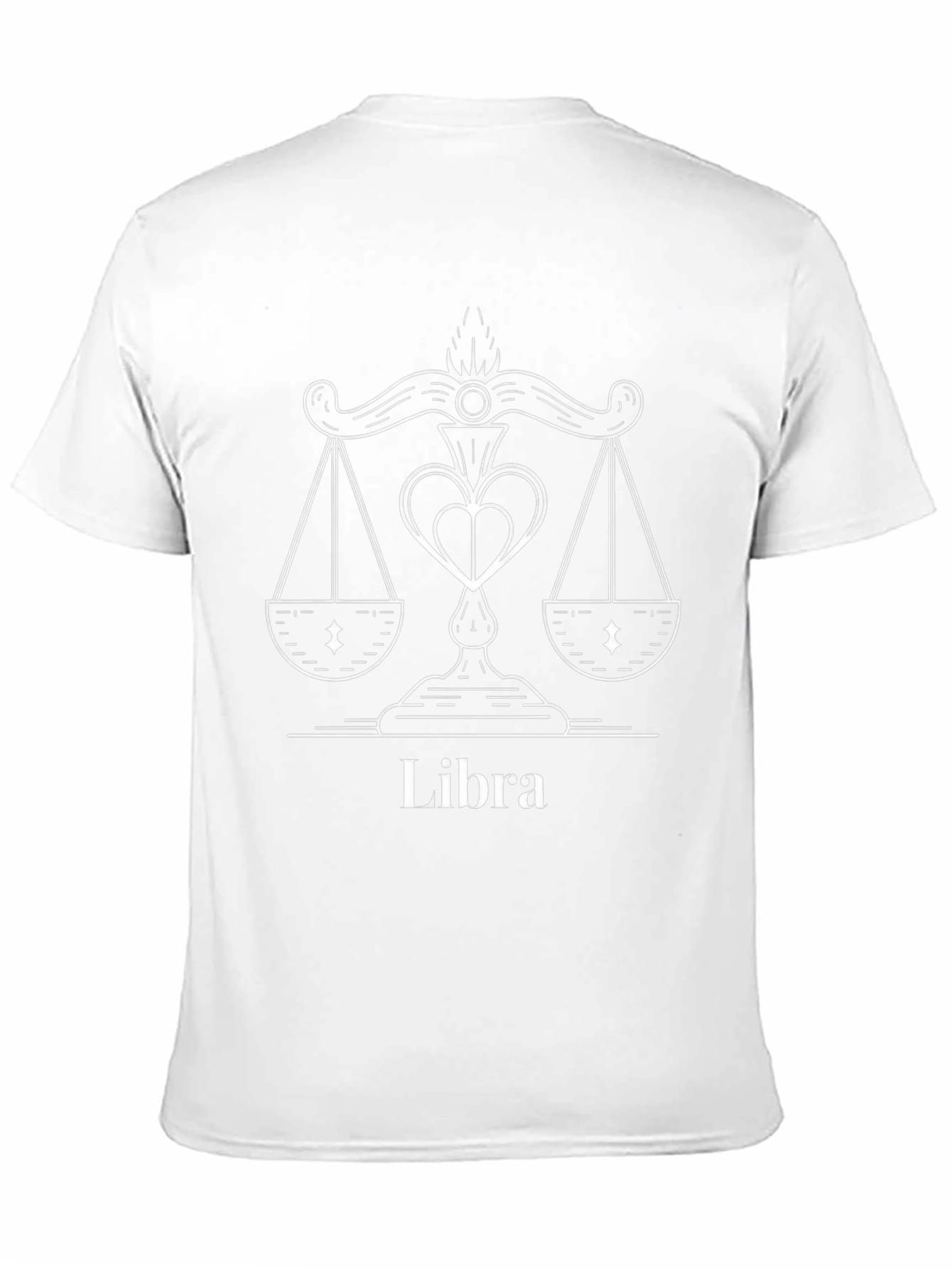 Libra Zodiac Sign Graphic Tee - Stylish Astrology Shirt