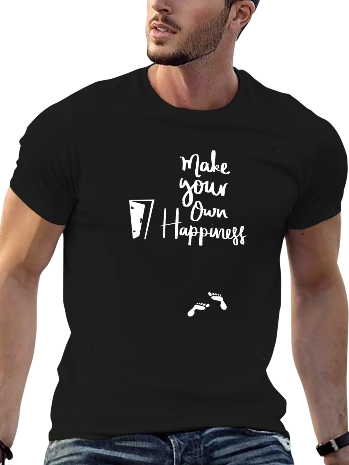 Make Your Own Happiness Graphic T-Shirt