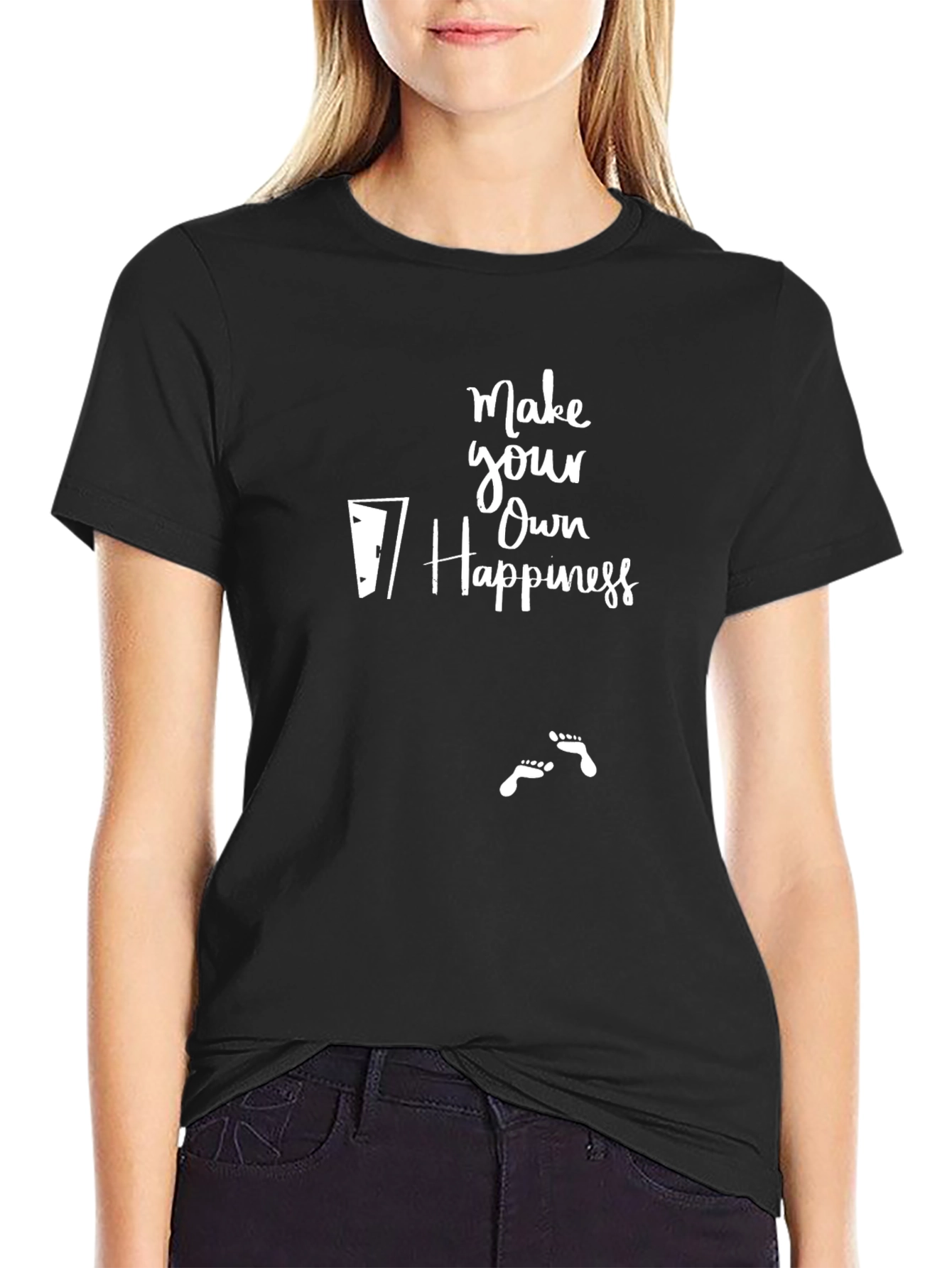 Make Your Own Happiness Graphic T-Shirt