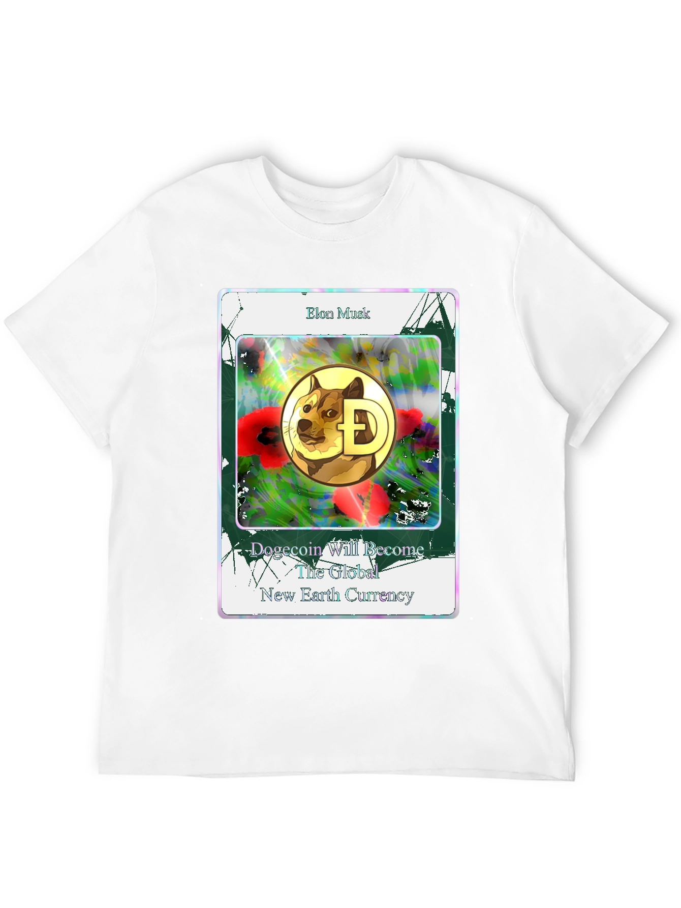 Dogecoin Global Currency T-Shirt Elon Musk