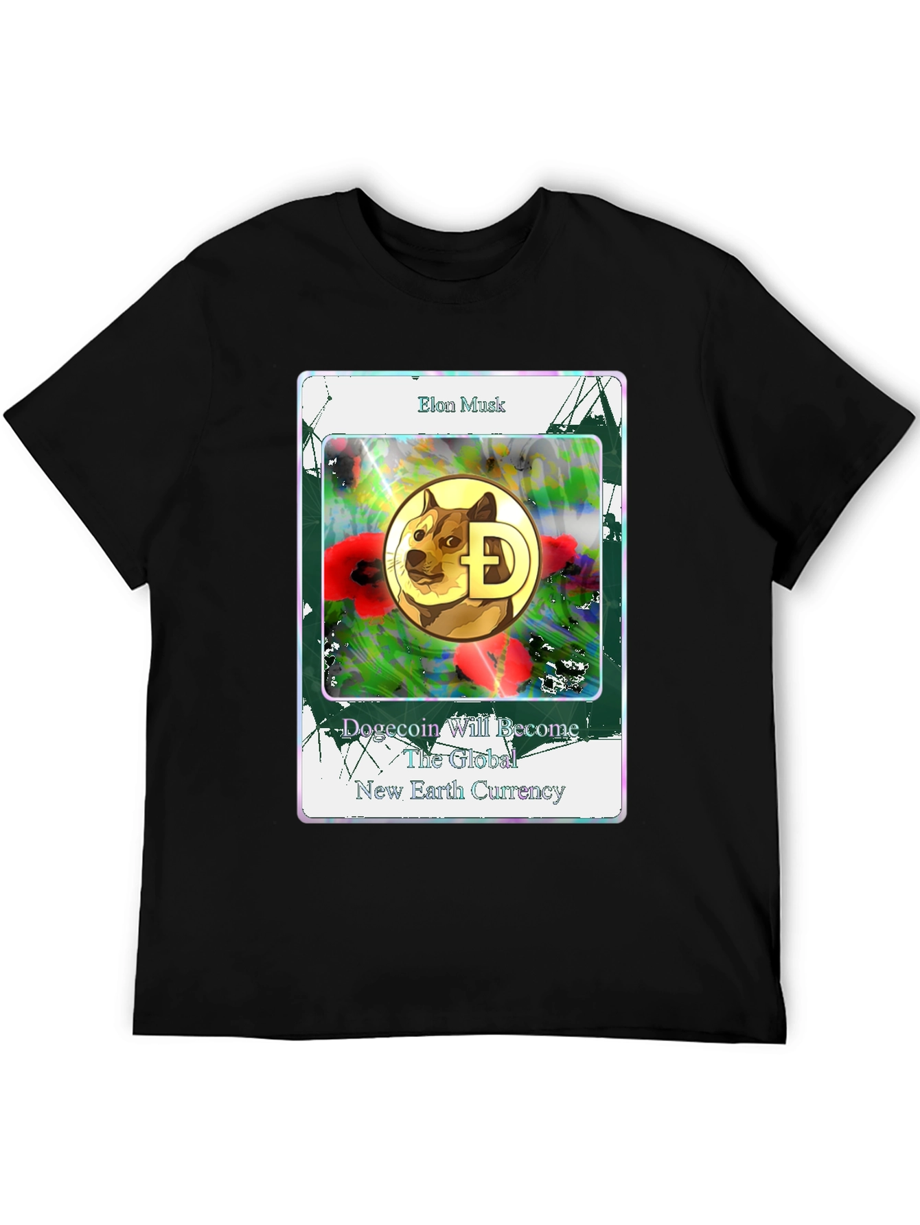 Dogecoin Global Currency T-Shirt Elon Musk
