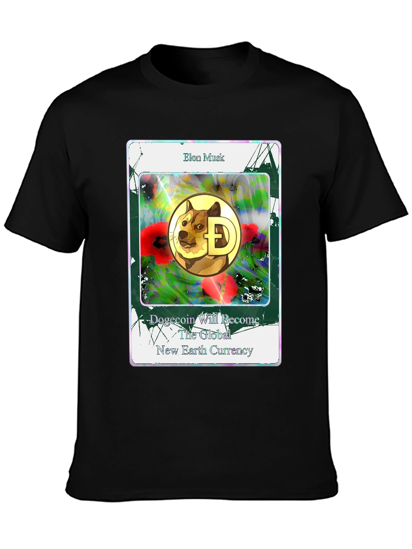 Dogecoin Global Currency T-Shirt Elon Musk