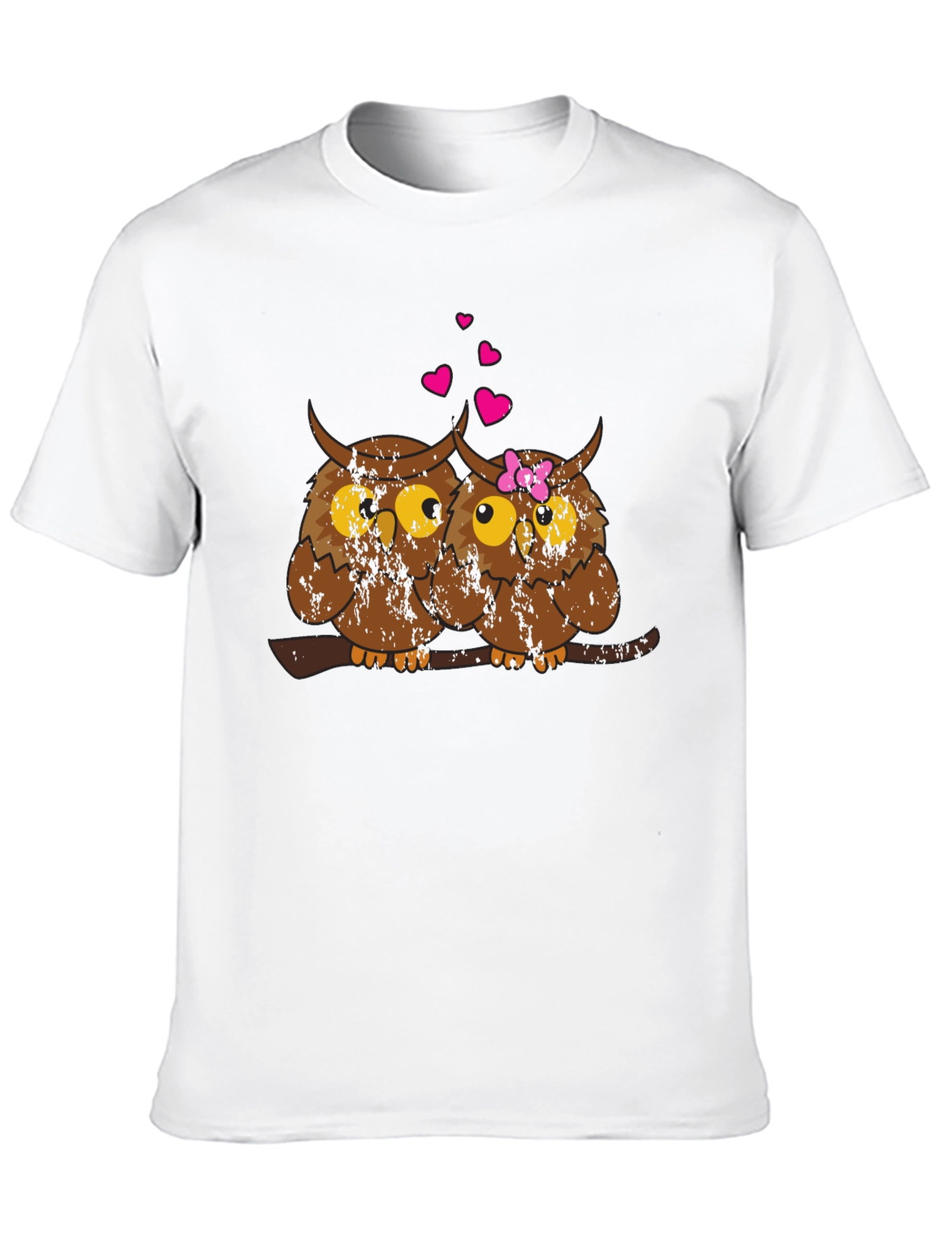 Owl Love T-Shirt - Cute Couple Design
