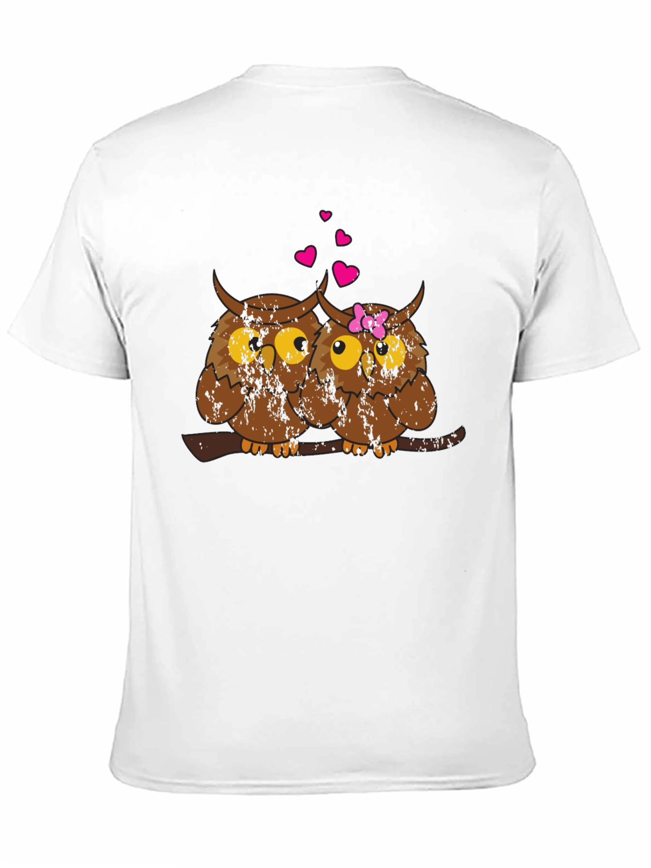 Owl Love T-Shirt - Cute Couple Design