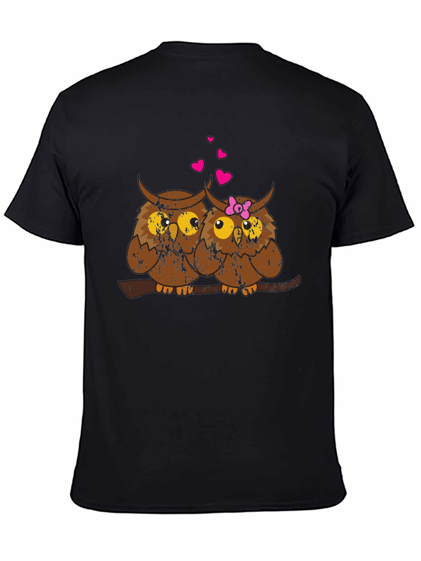 Owl Love T-Shirt - Cute Couple Design