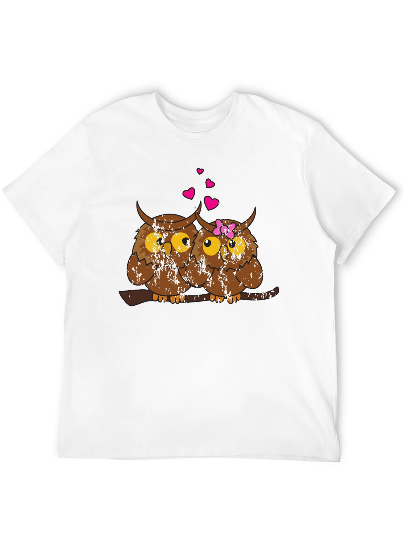 Owl Love T-Shirt - Cute Couple Design
