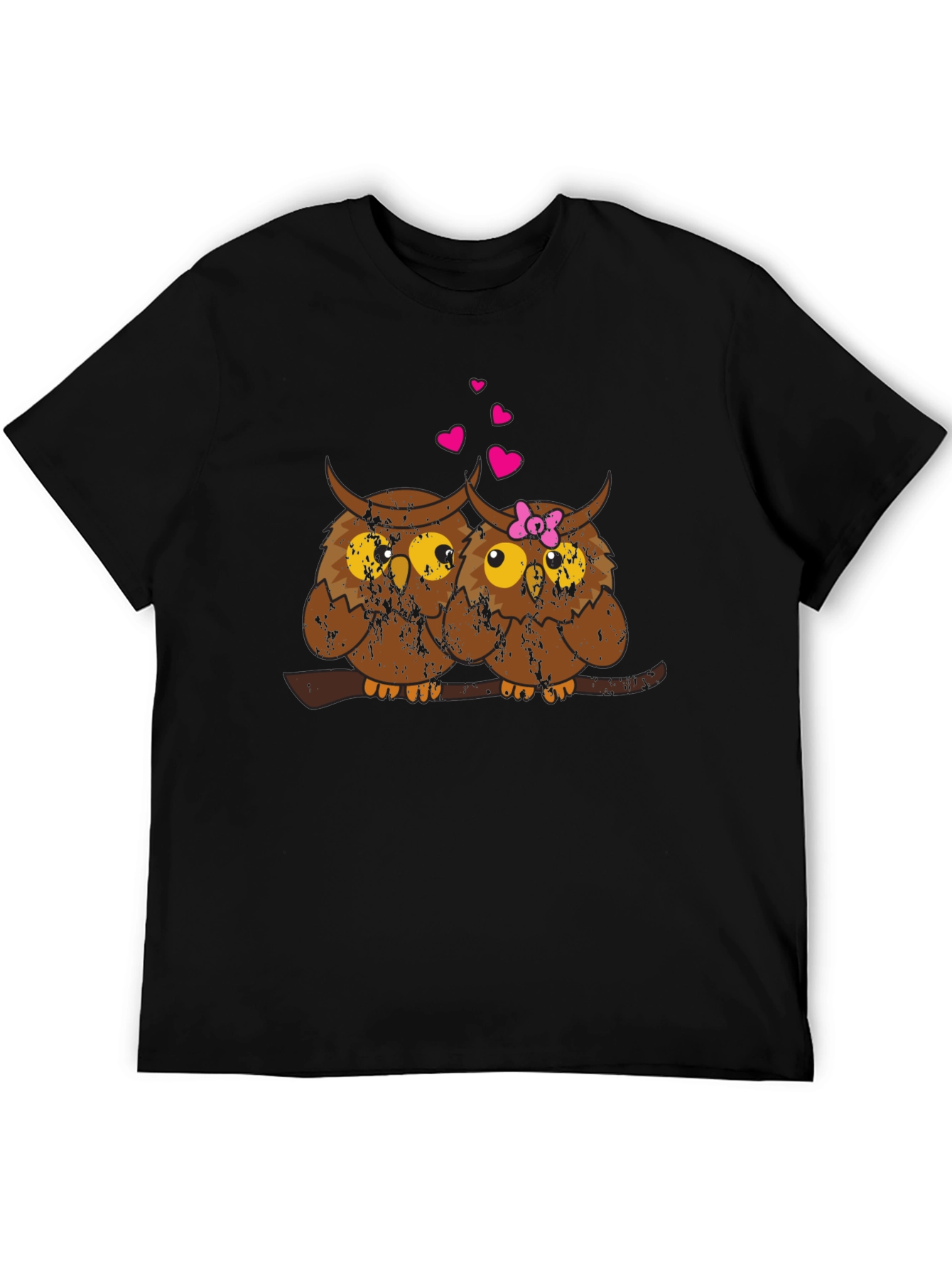Owl Love T-Shirt - Cute Couple Design