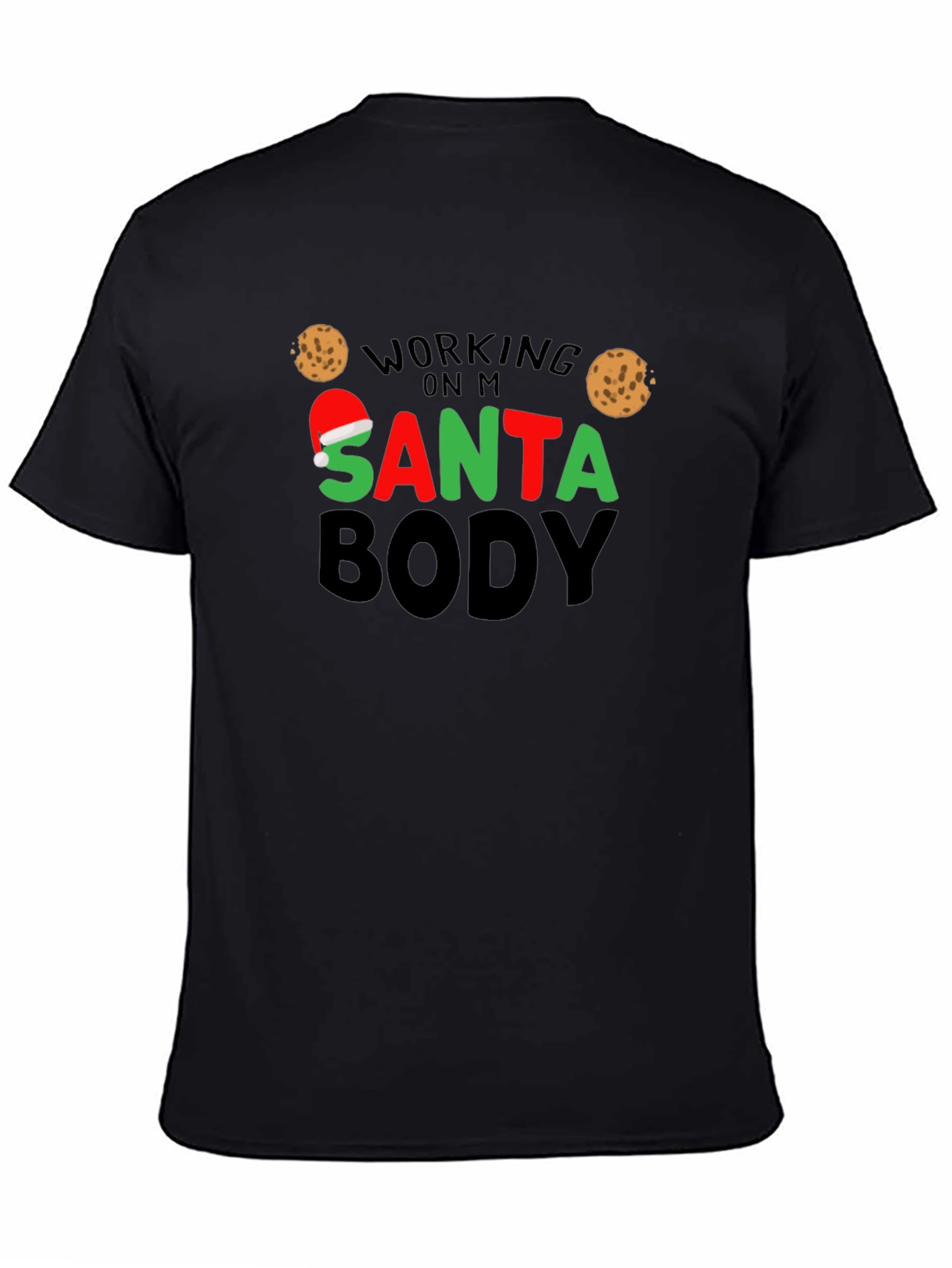 Santa Body Mens Graphic Tee