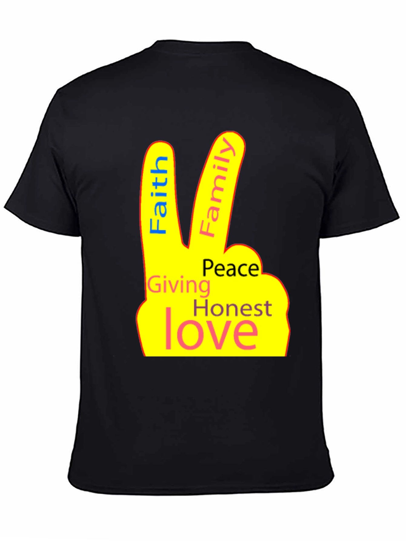Faith Family Love Peace T-Shirt