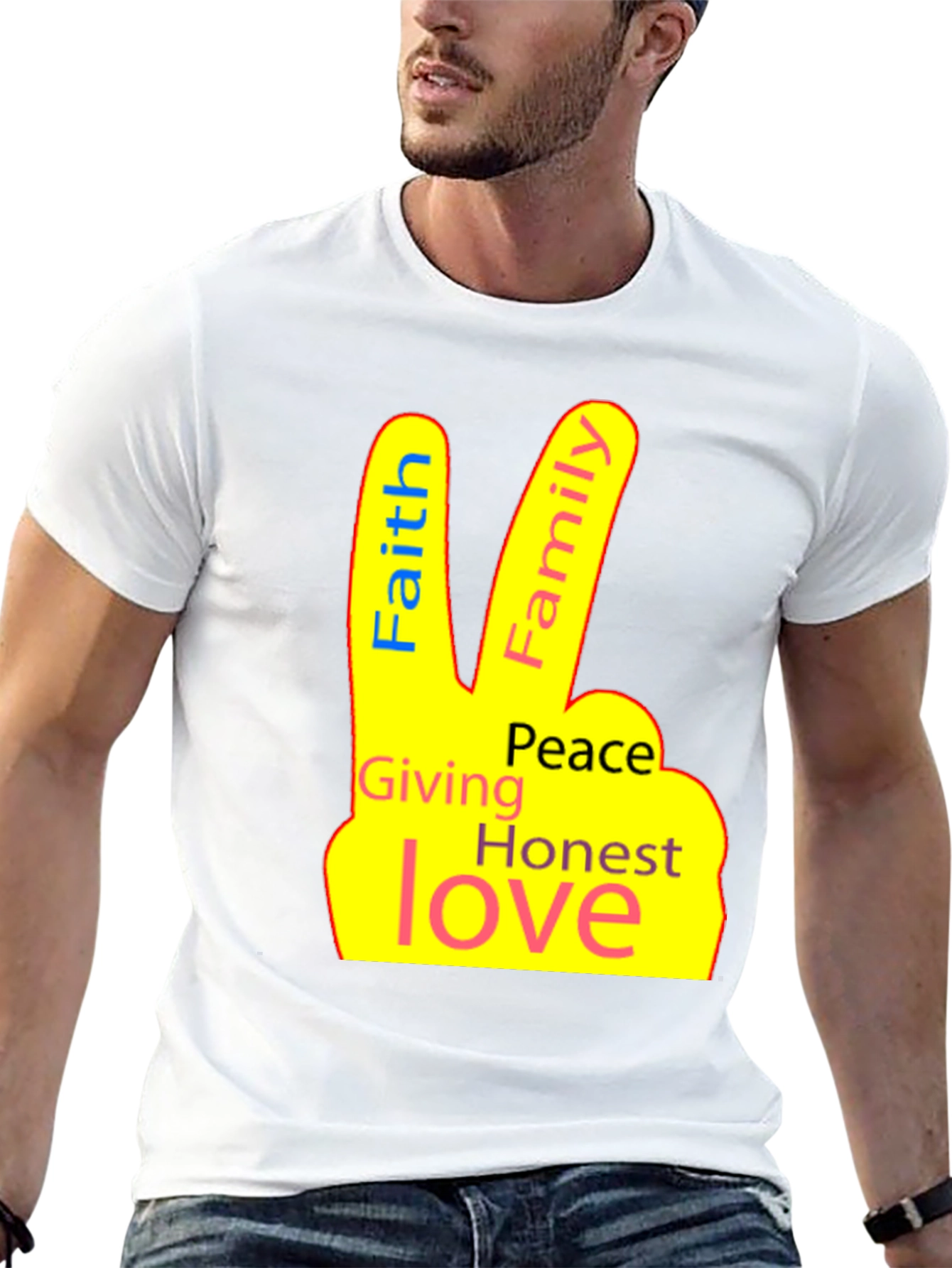 Faith Family Love Peace T-Shirt