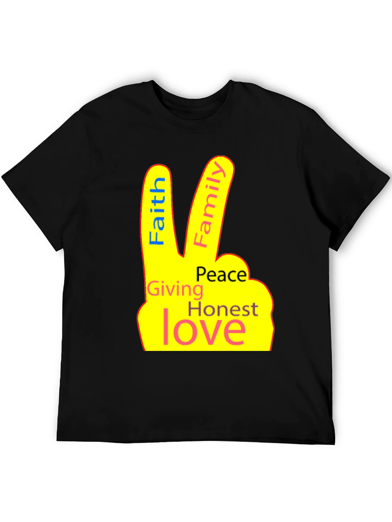 Faith Family Love Peace T-Shirt
