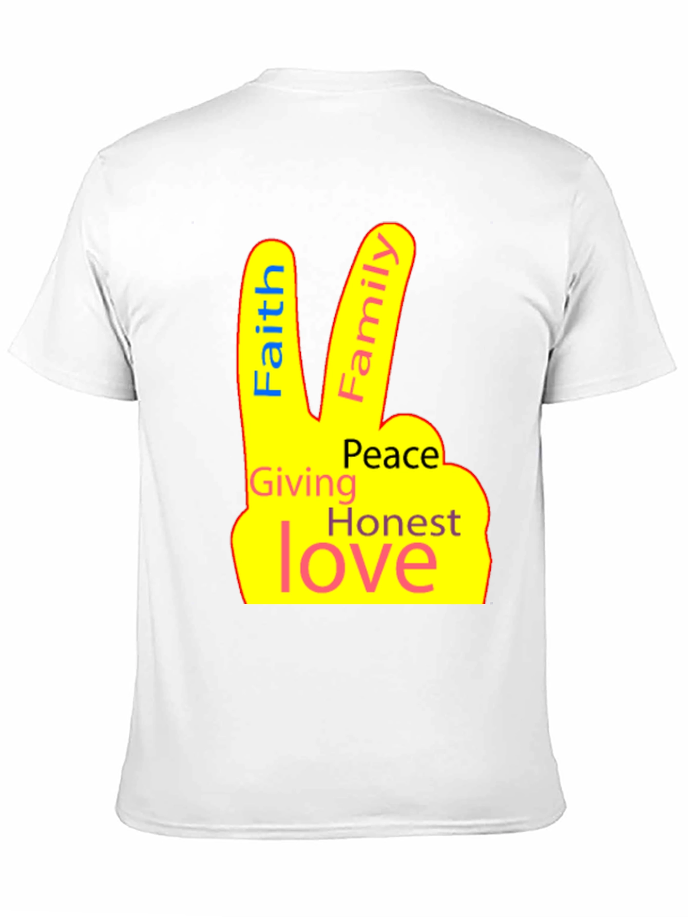 Faith Family Love Peace T-Shirt