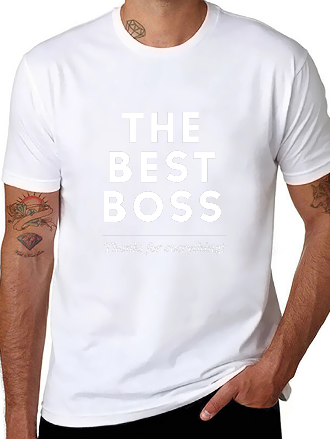 The Best Boss T-Shirt - Appreciation Gift