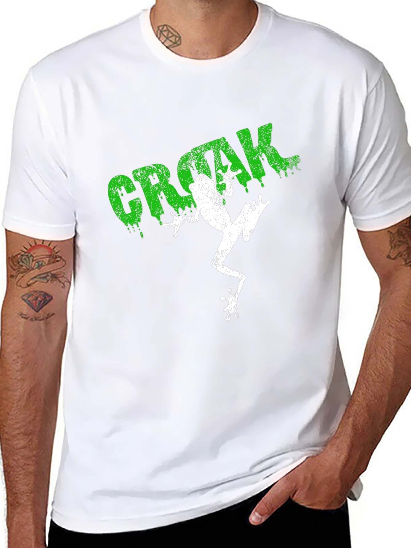 Croak Frog Graphic T-Shirt