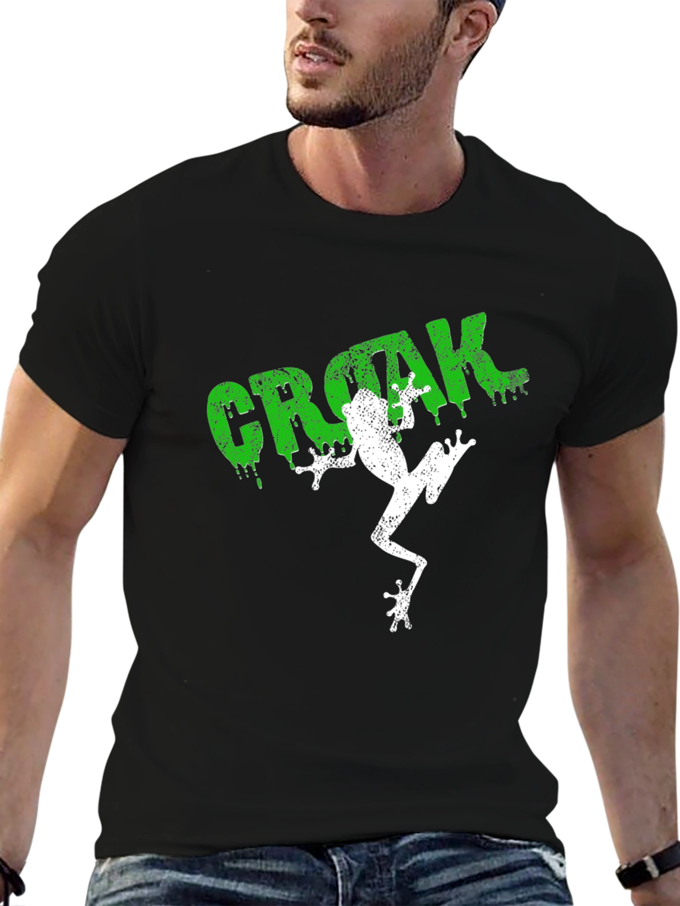 Croak Frog Graphic T-Shirt