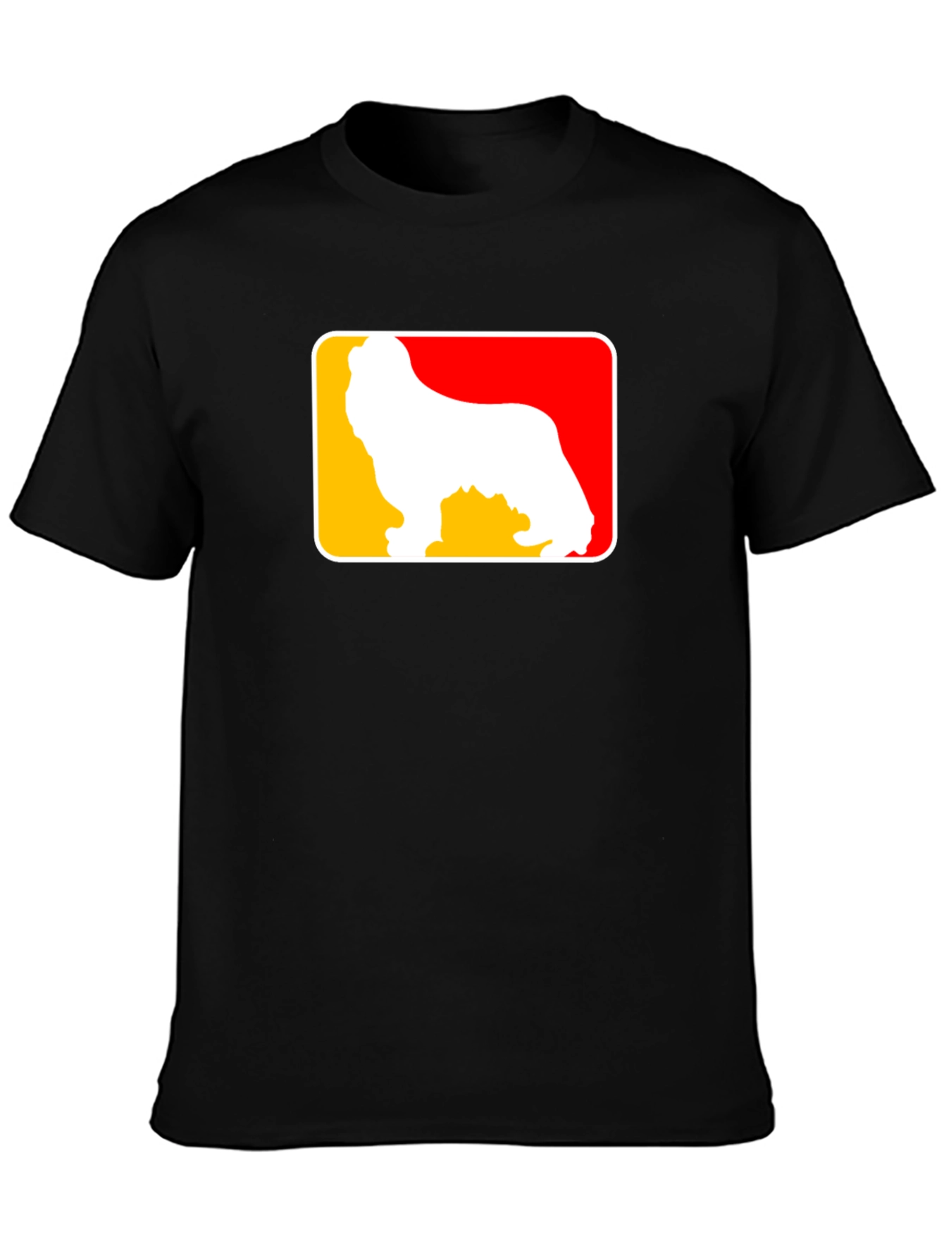 Dog Logo Graphic Tee - Casual Style
