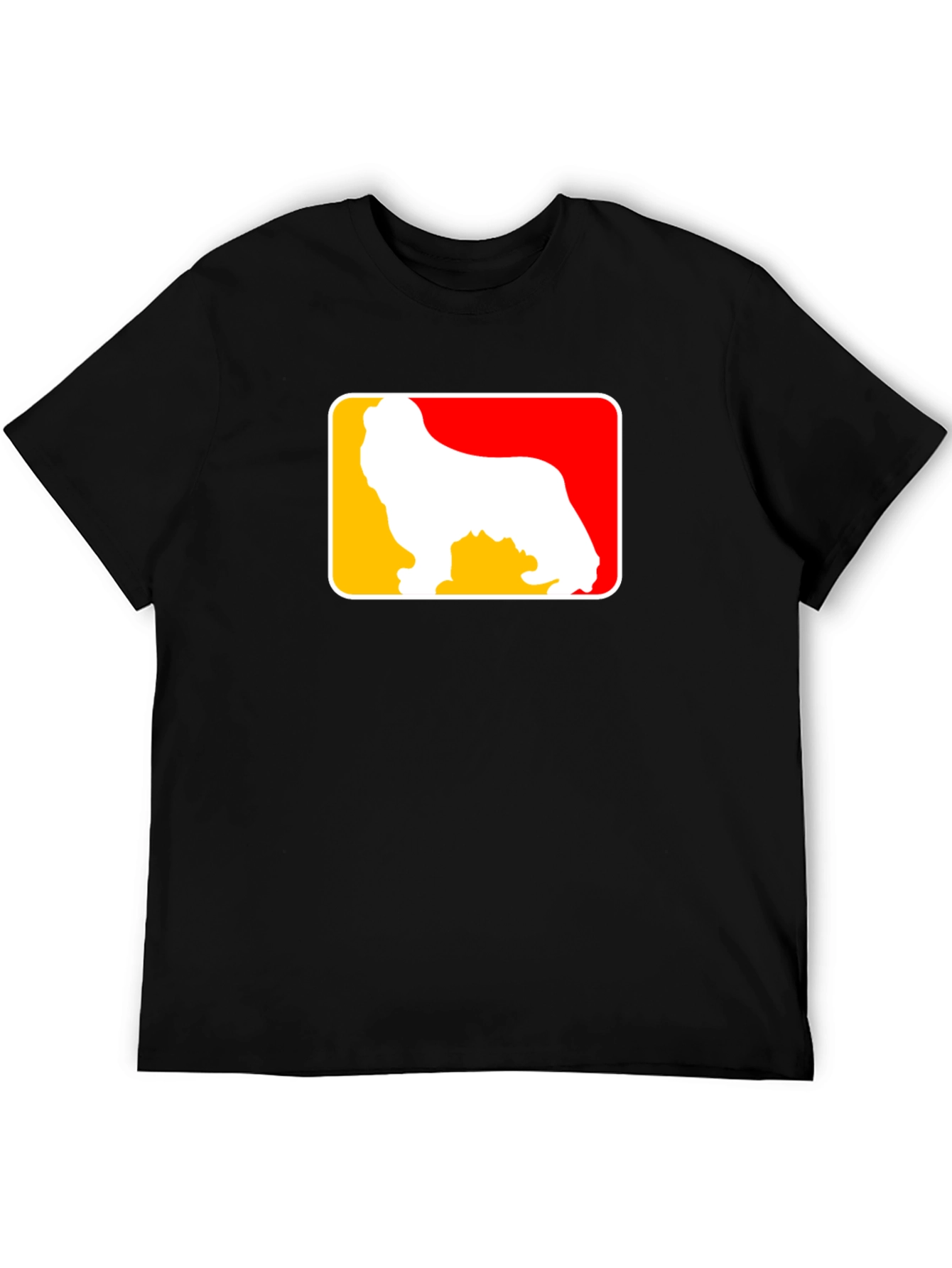 Dog Logo Graphic Tee - Casual Style