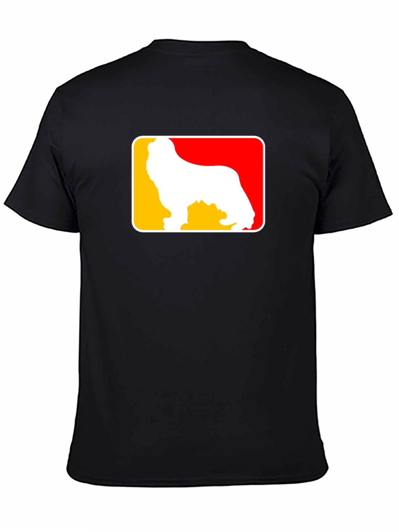 Dog Logo Graphic Tee - Casual Style