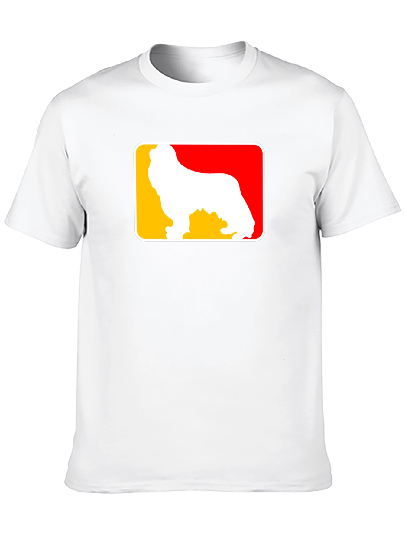 Dog Logo Graphic Tee - Casual Style