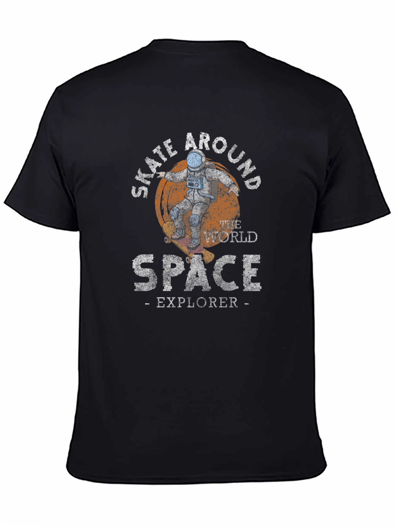 Skate Around Space Explorer T-Shirt