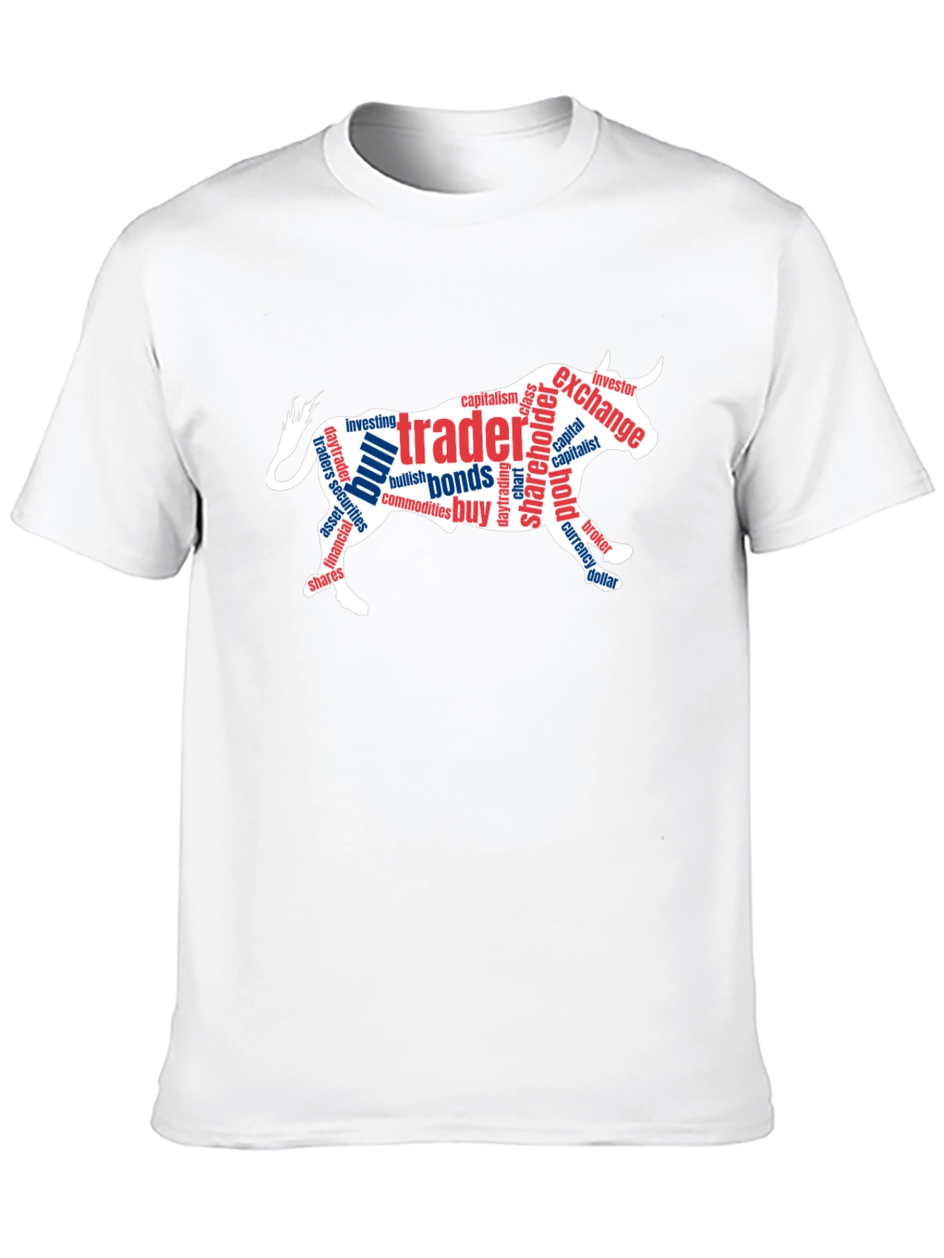 Trader Bull T-Shirt - Bullish on Stocks!