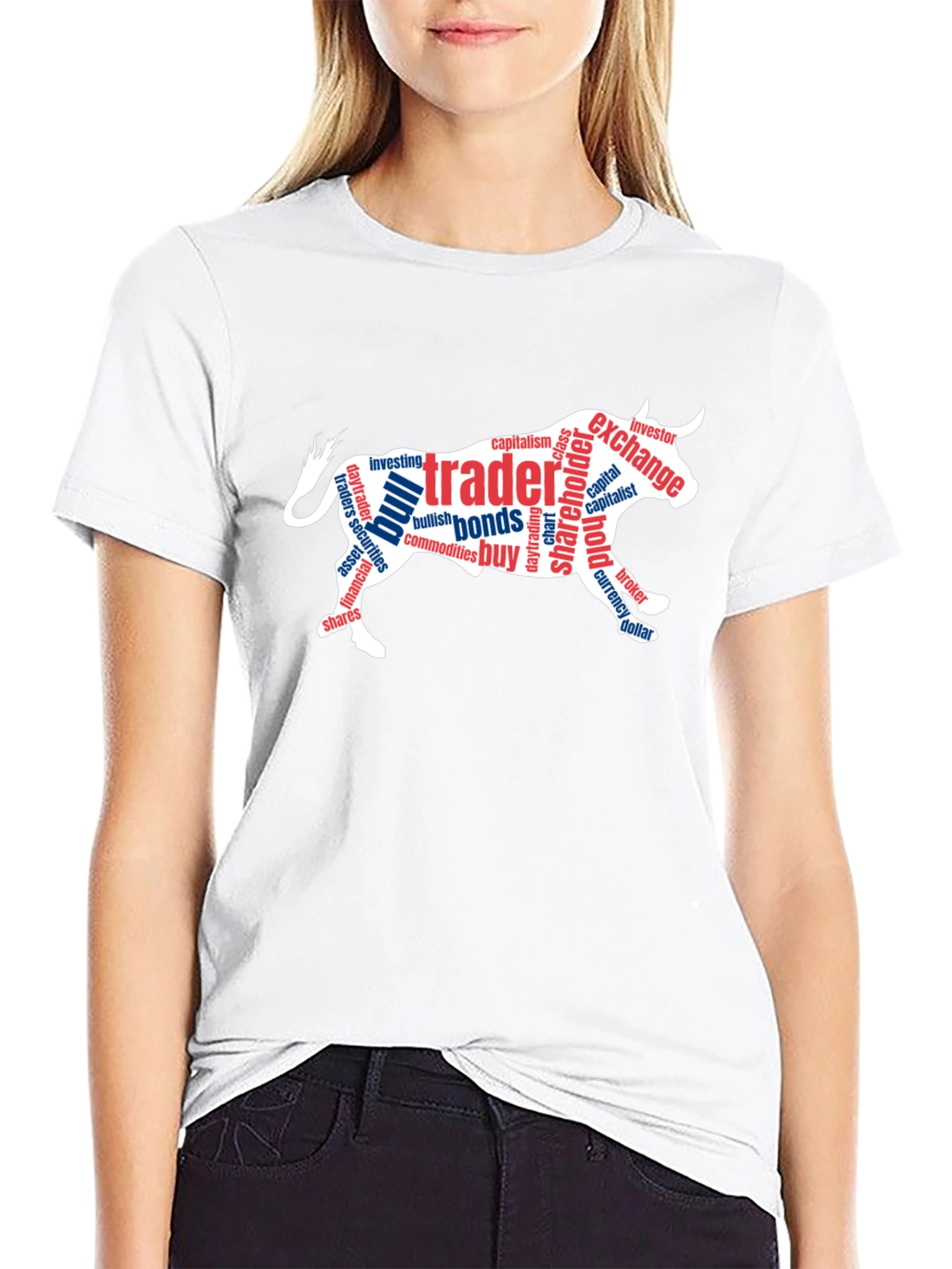 Trader Bull T-Shirt - Bullish on Stocks!