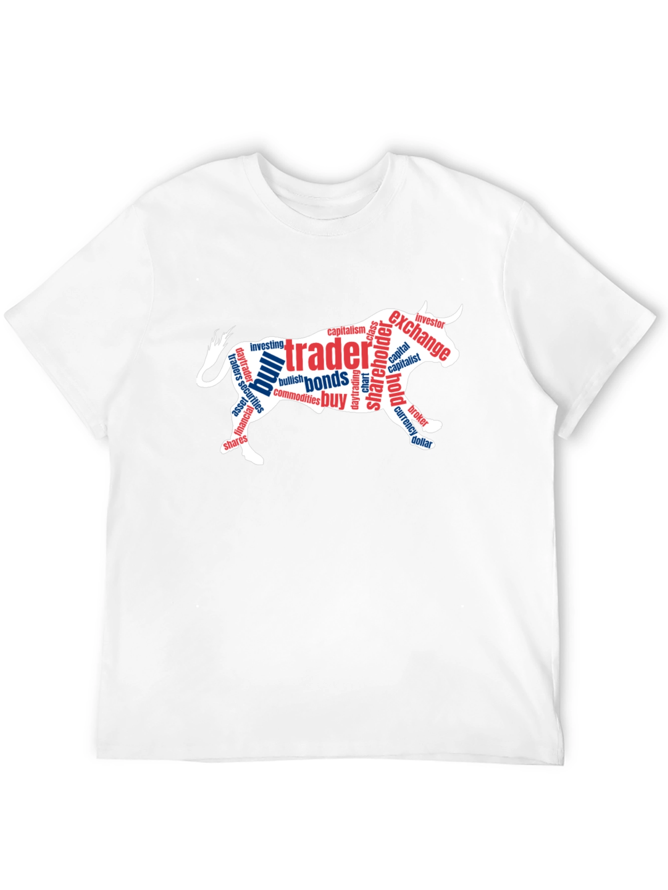 Trader Bull T-Shirt - Bullish on Stocks!