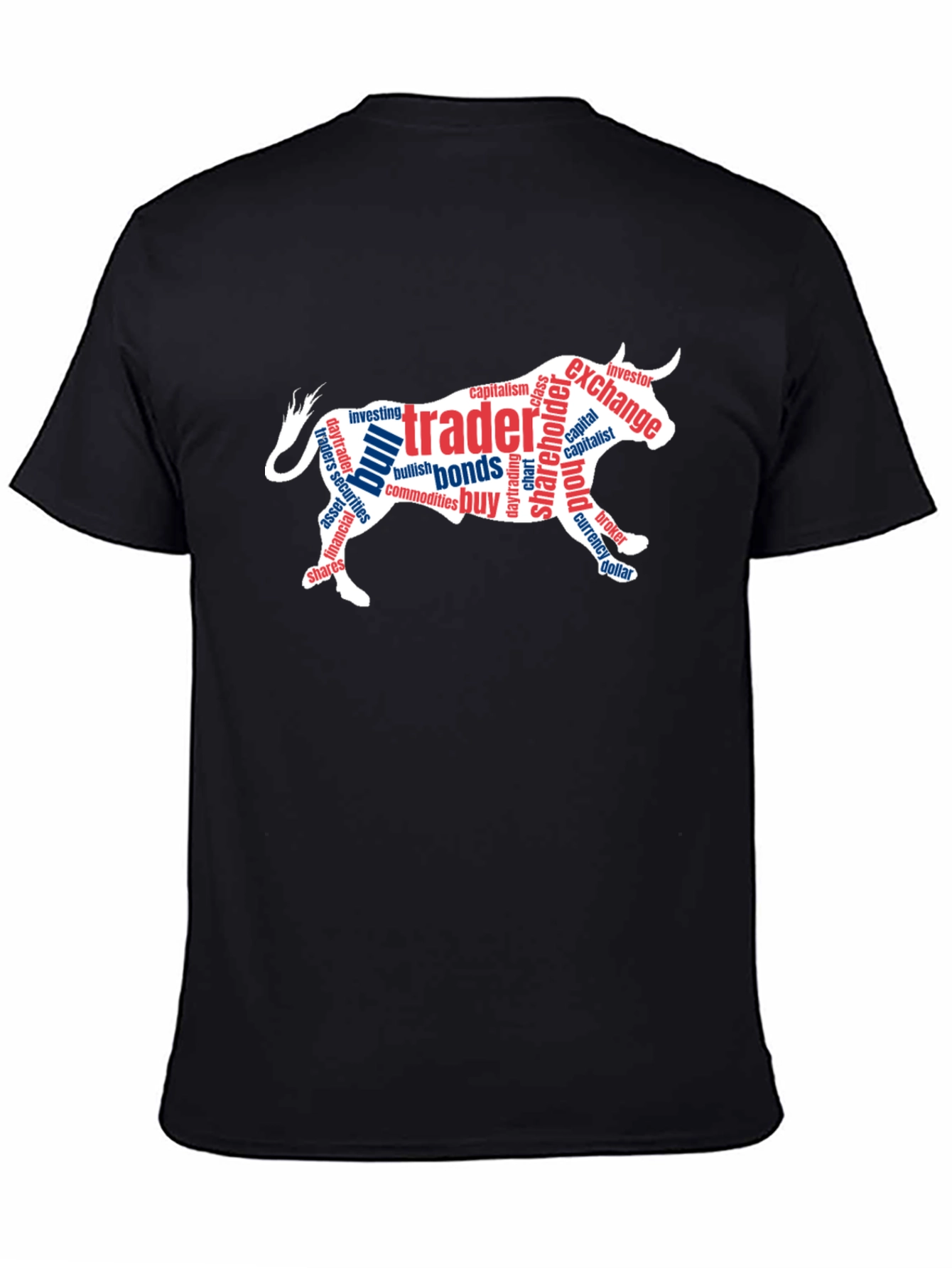 Trader Bull T-Shirt - Bullish on Stocks!