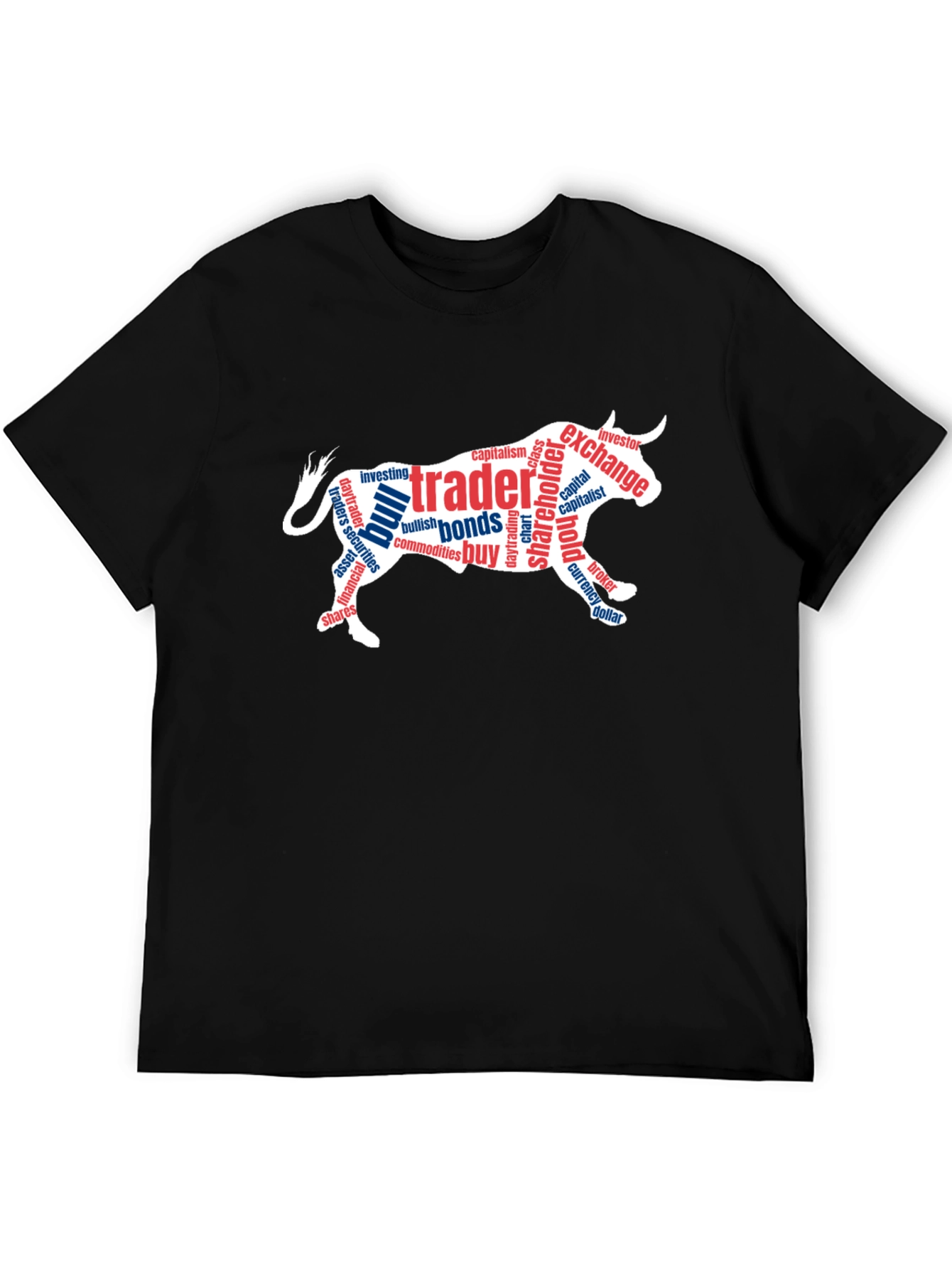 Trader Bull T-Shirt - Bullish on Stocks!