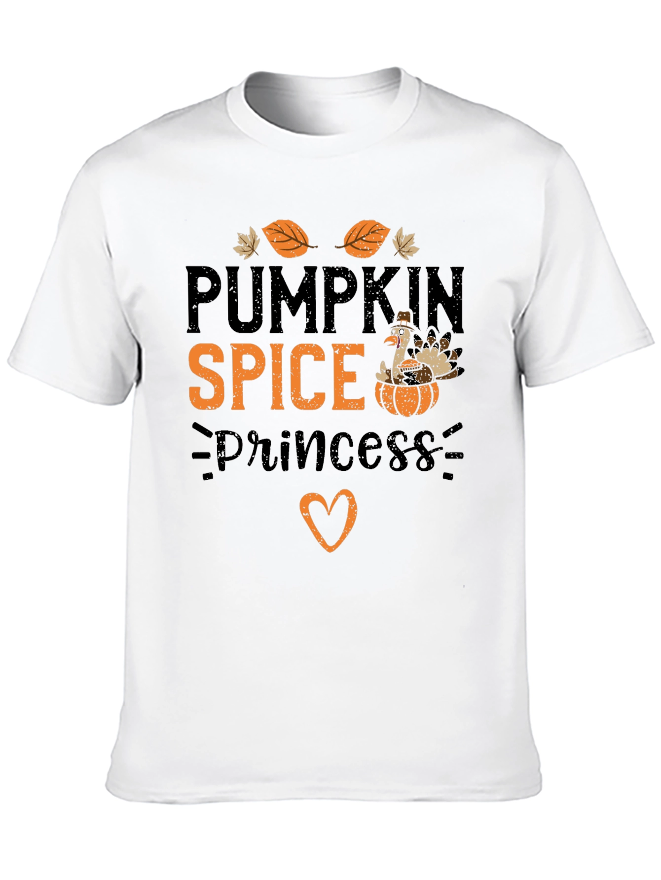 Pumpkin Spice Princess Thanksgiving Tee