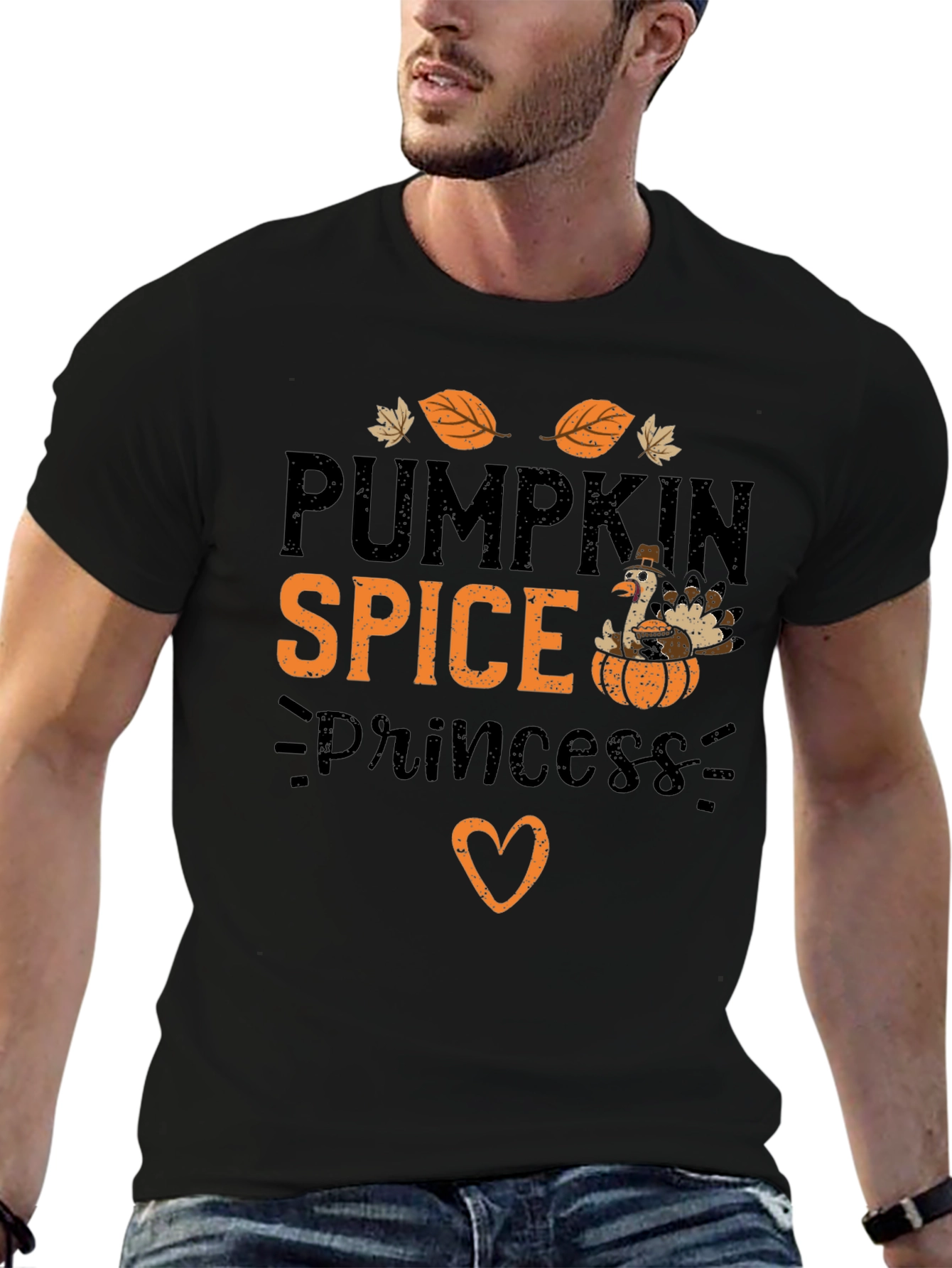 Pumpkin Spice Princess Thanksgiving Tee