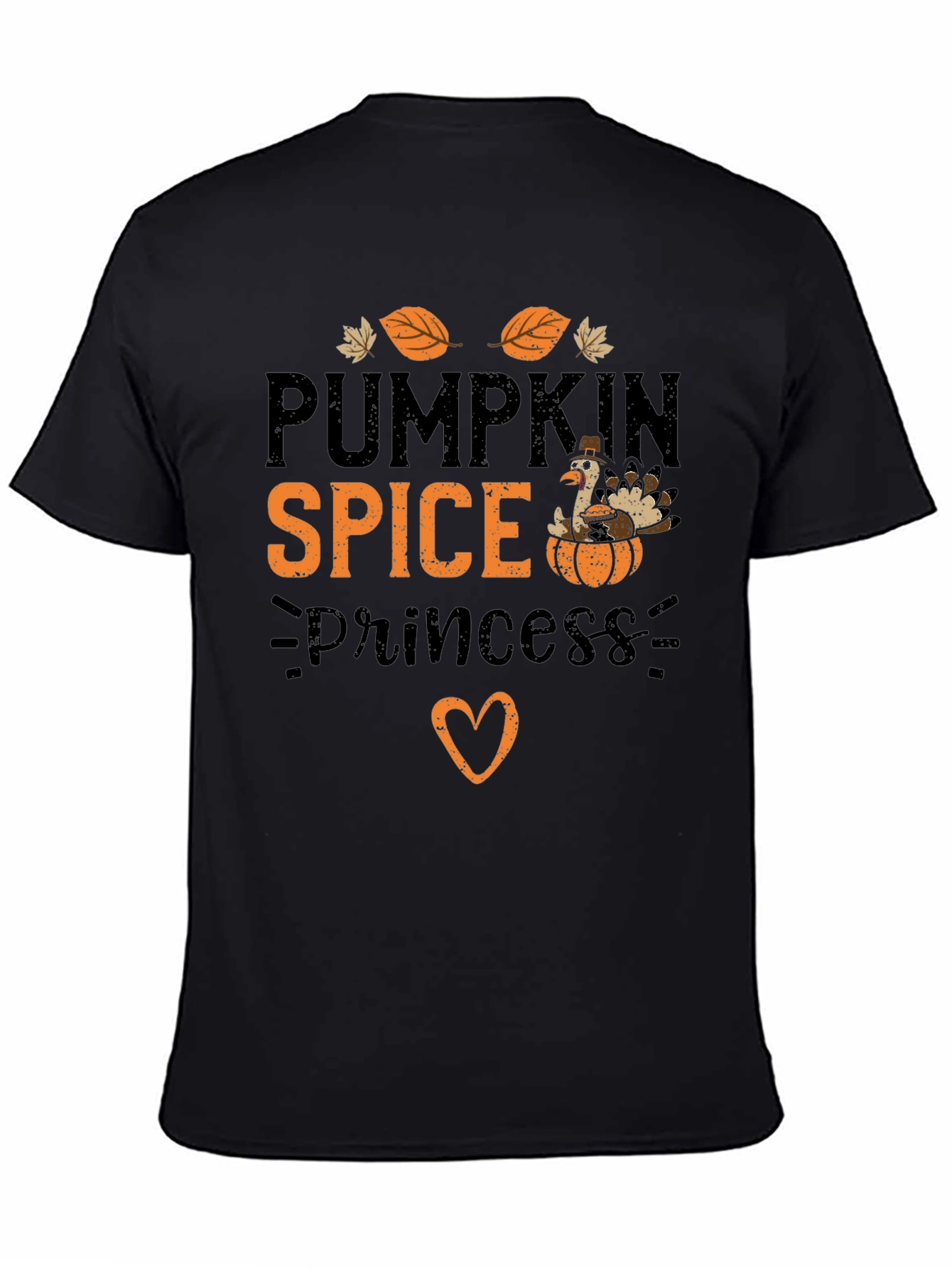 Pumpkin Spice Princess Thanksgiving Tee