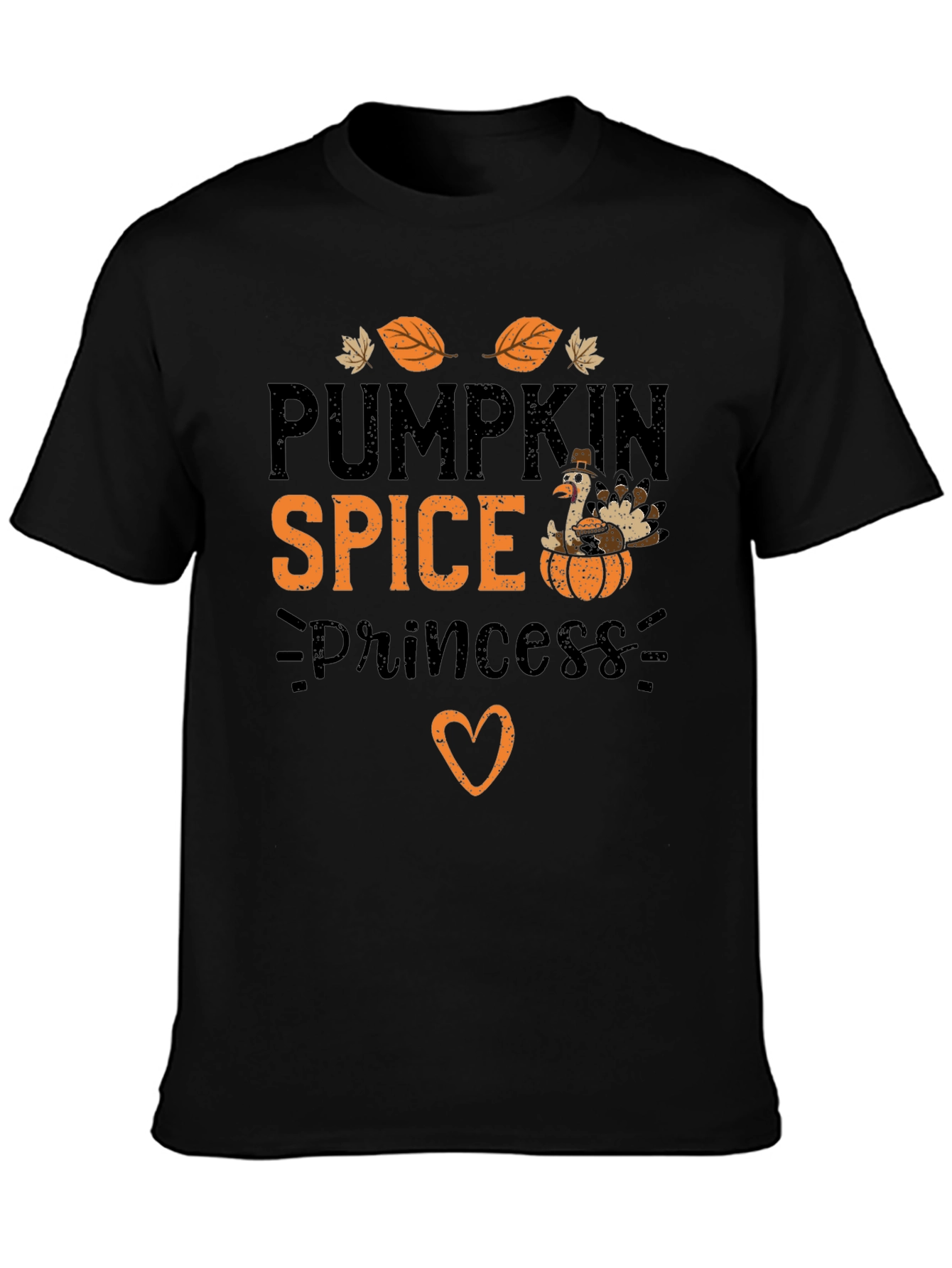 Pumpkin Spice Princess Thanksgiving Tee