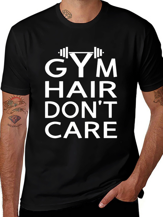 Gym Hair Dont Care Graphic Tee