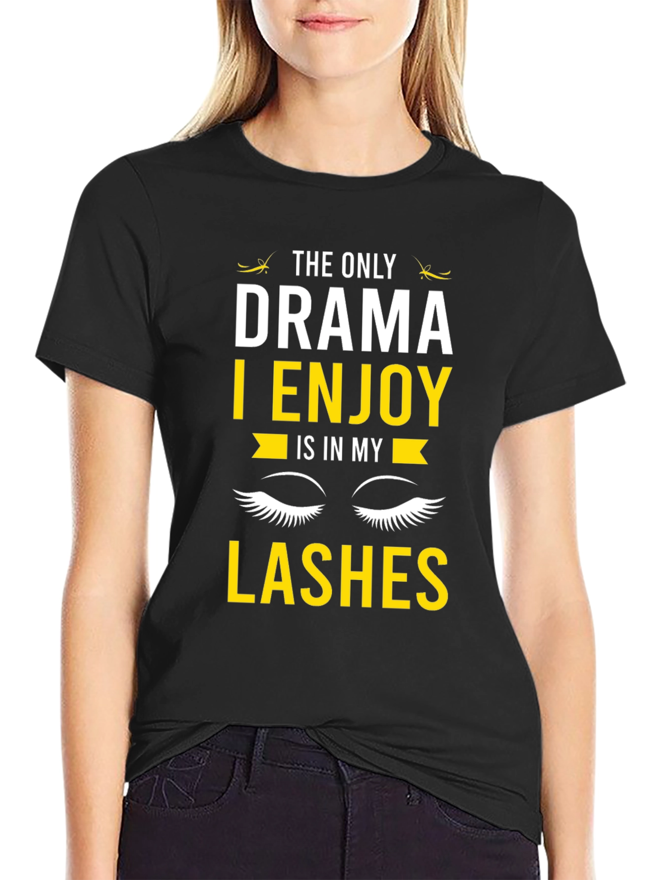 Drama Lashes Graphic T-Shirt