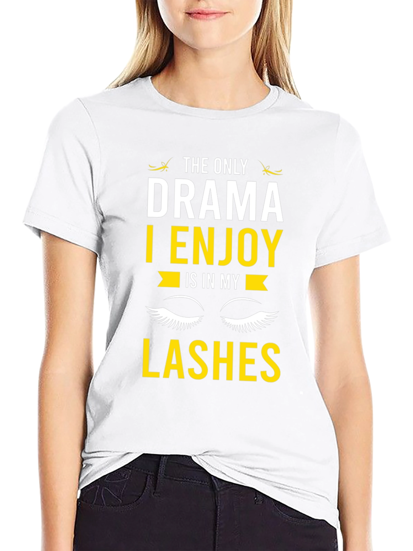 Drama Lashes Graphic T-Shirt